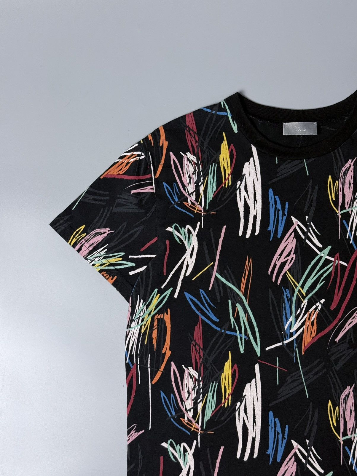 Christian Dior Monsieur Christian Dior Homme 2015 Scribble Shirt Size XS / US 0-2 / IT 36-38 - 5 Thumbnail