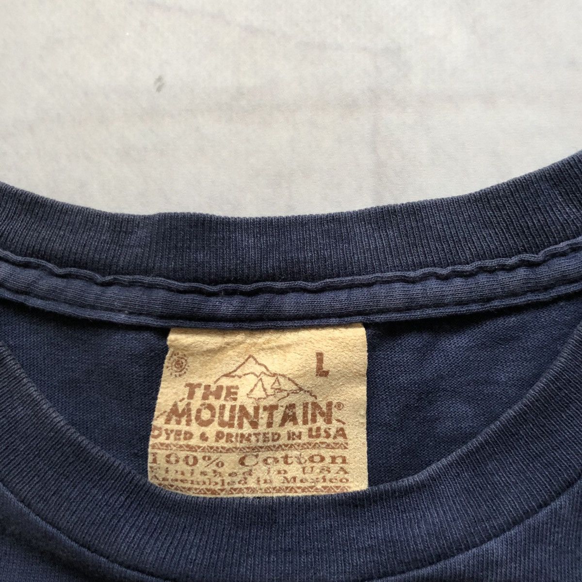 The Mountain Vintage Mountain Blue All Over Print T Shirt Dolphins Ocean Size US L / EU 52-54 / 3 - 5 Thumbnail