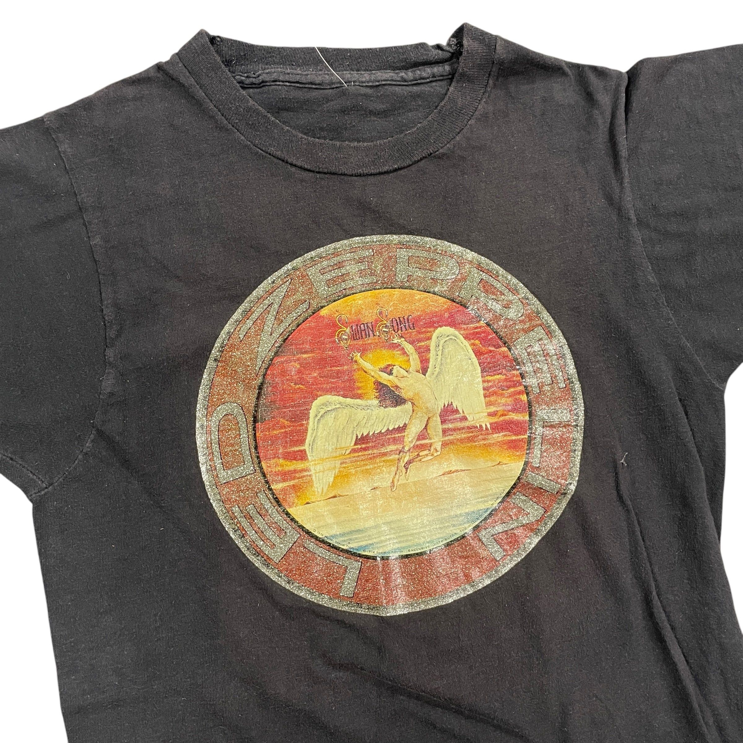 Other Amazing 70s Led Zeppelin Swan Song "Denise" Vintage Single Stitch Band T-Shirt 1976 Size US XS / EU 42 / 0 - 3 Thumbnail