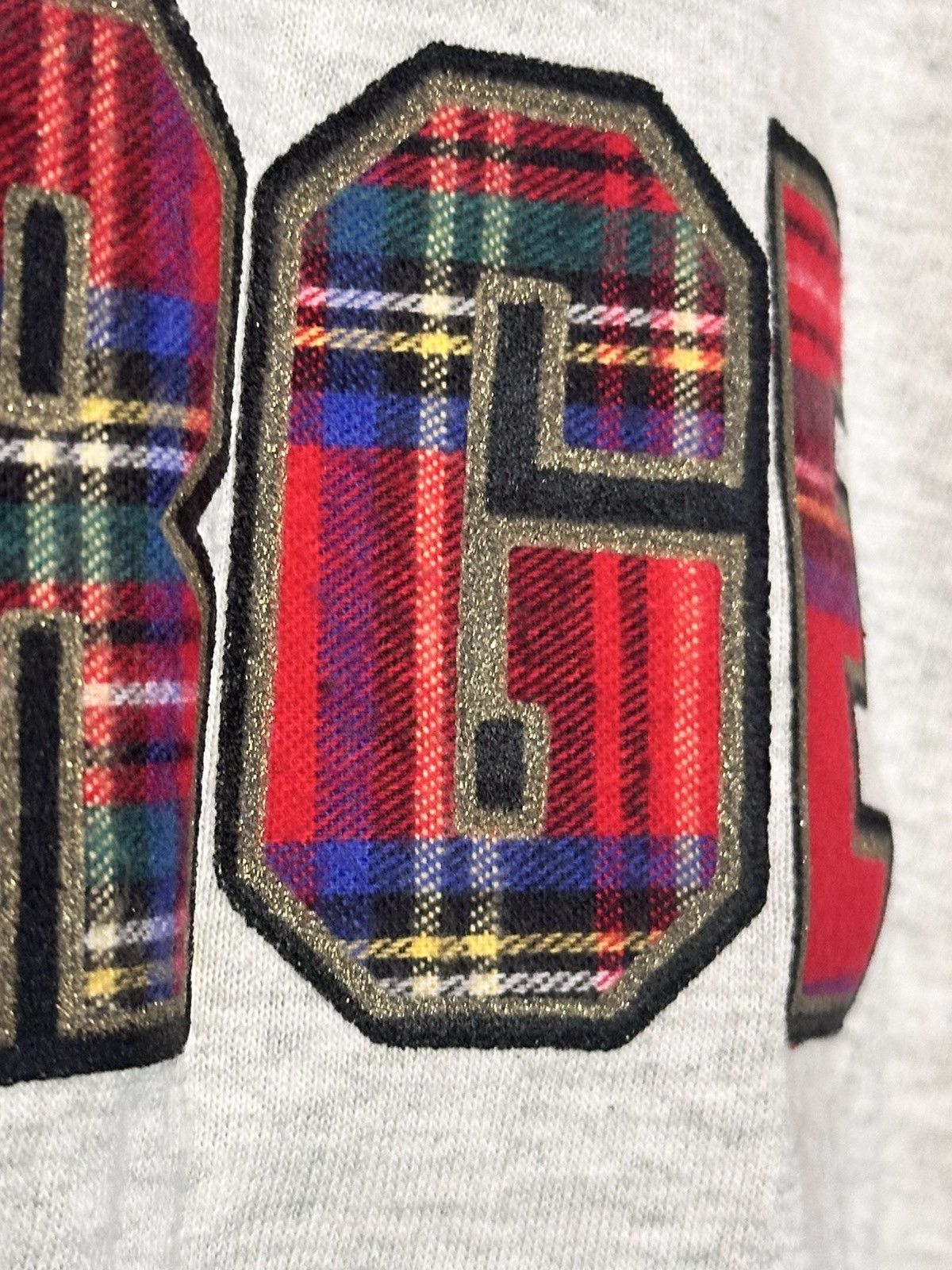 Fruit Of The Loom 90s single stitch plaid flannel patched LAKE GEORGE t-shirt Size US XL / EU 56 / 4 - 4 Thumbnail