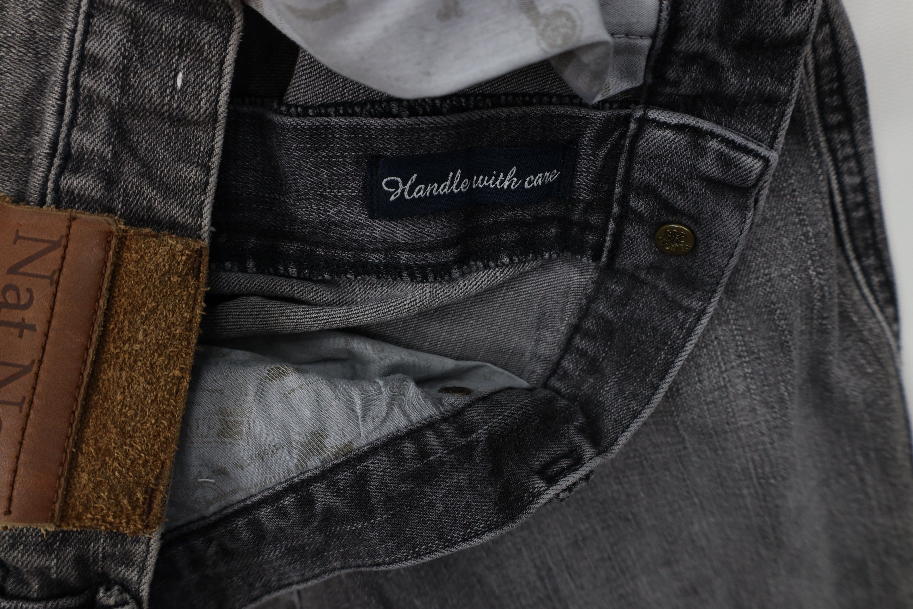 Nat Nast Nat Nast Luxury Originals Original Straight Leg Jeans Size US 34 / EU 50 - 9 Thumbnail