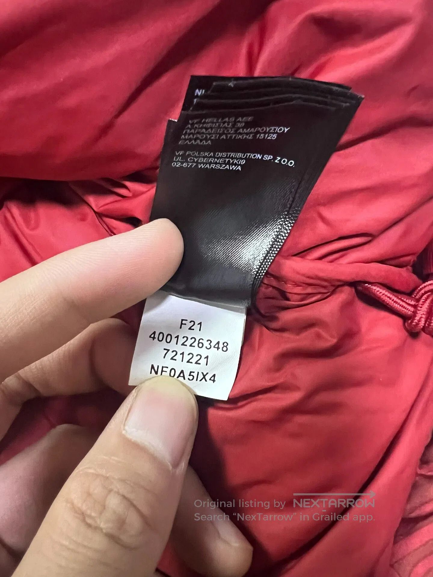 The North Face The North Face 1996 Red White Down Jacket. Size US XXL / EU 58 / 5 - 5 Thumbnail