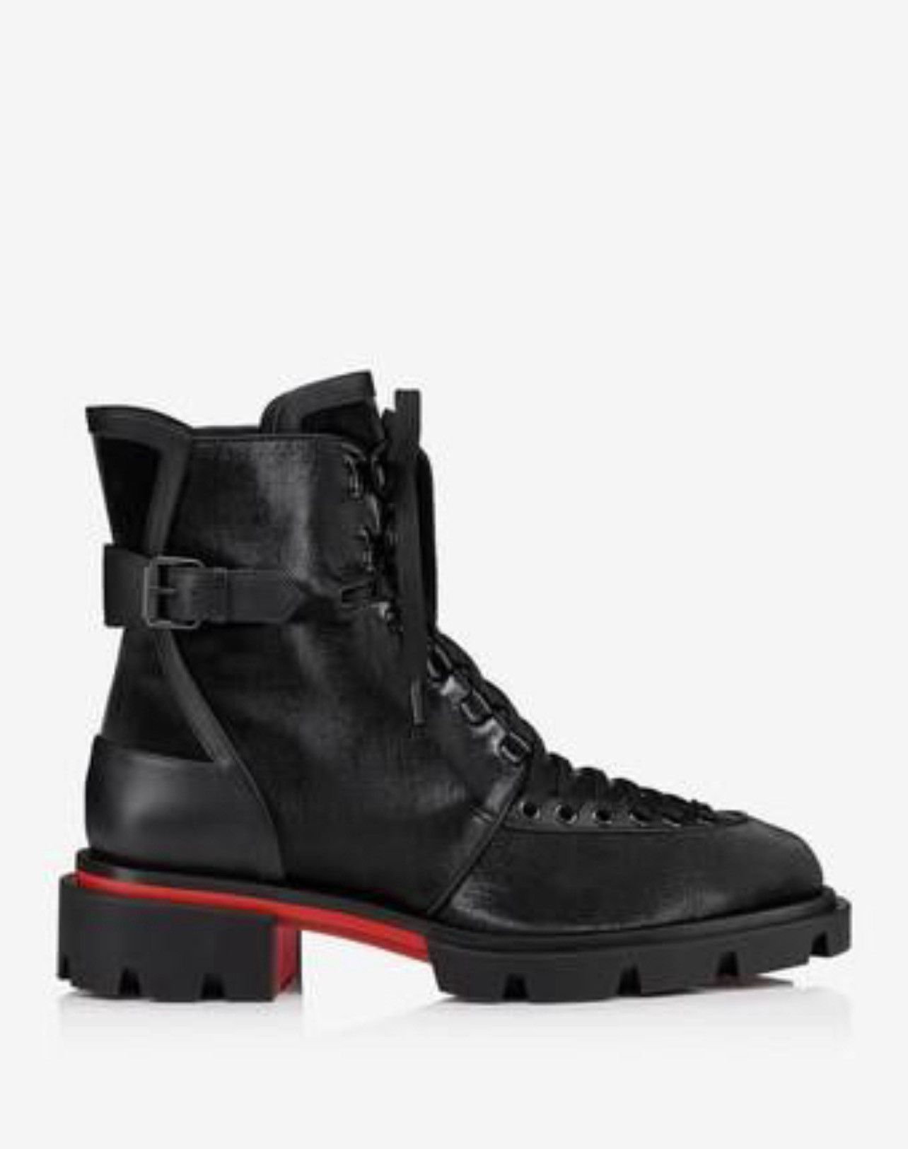Christian Louboutin Christian Louboutin Our Macadamia Flat Toile Enduite/Cuir Size US 8 / EU 41 - 4 Thumbnail