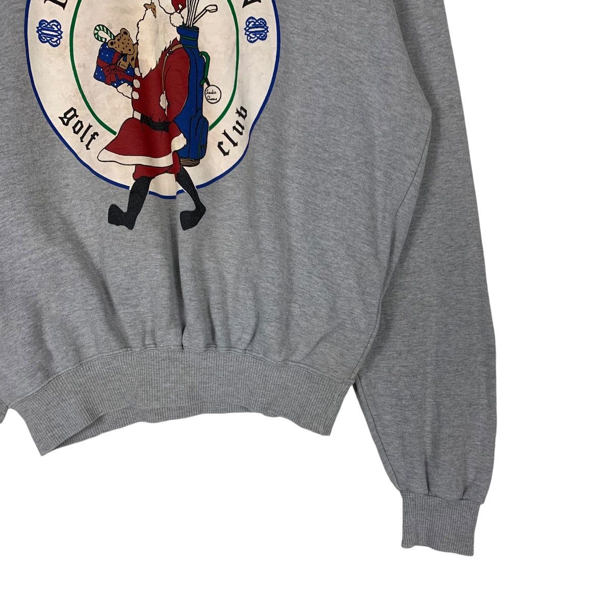 Japanese Brand BOBBY BARNON Golf Club Big Logo Sweatshirt #1317-C59 Size US M / EU 48-50 / 2 - 4 Thumbnail