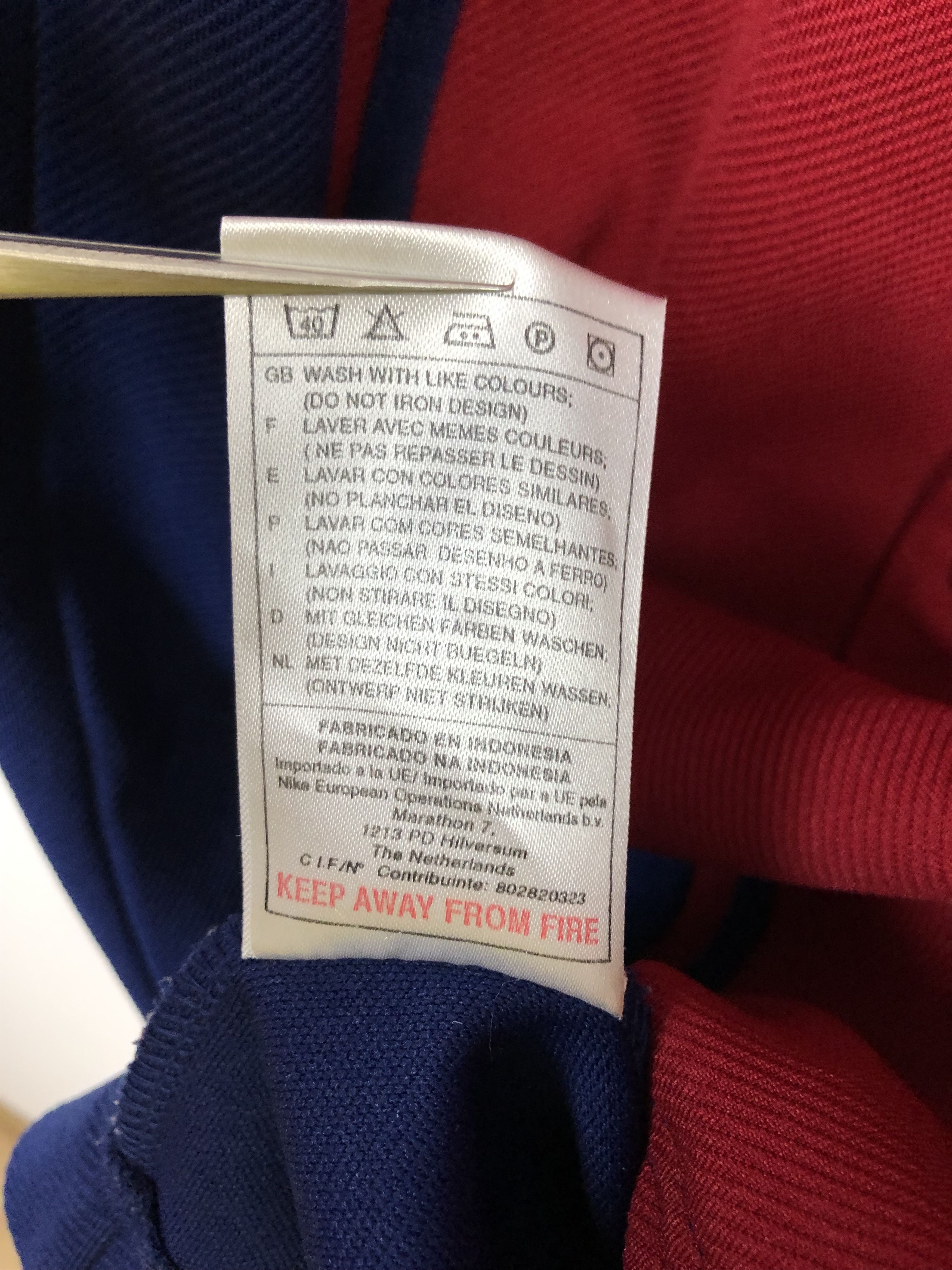 Nike Vintage Nike Barcelona Shirt Bottom Up Jersey Baseball Tee Size US M / EU 48-50 / 2 - 6 Thumbnail