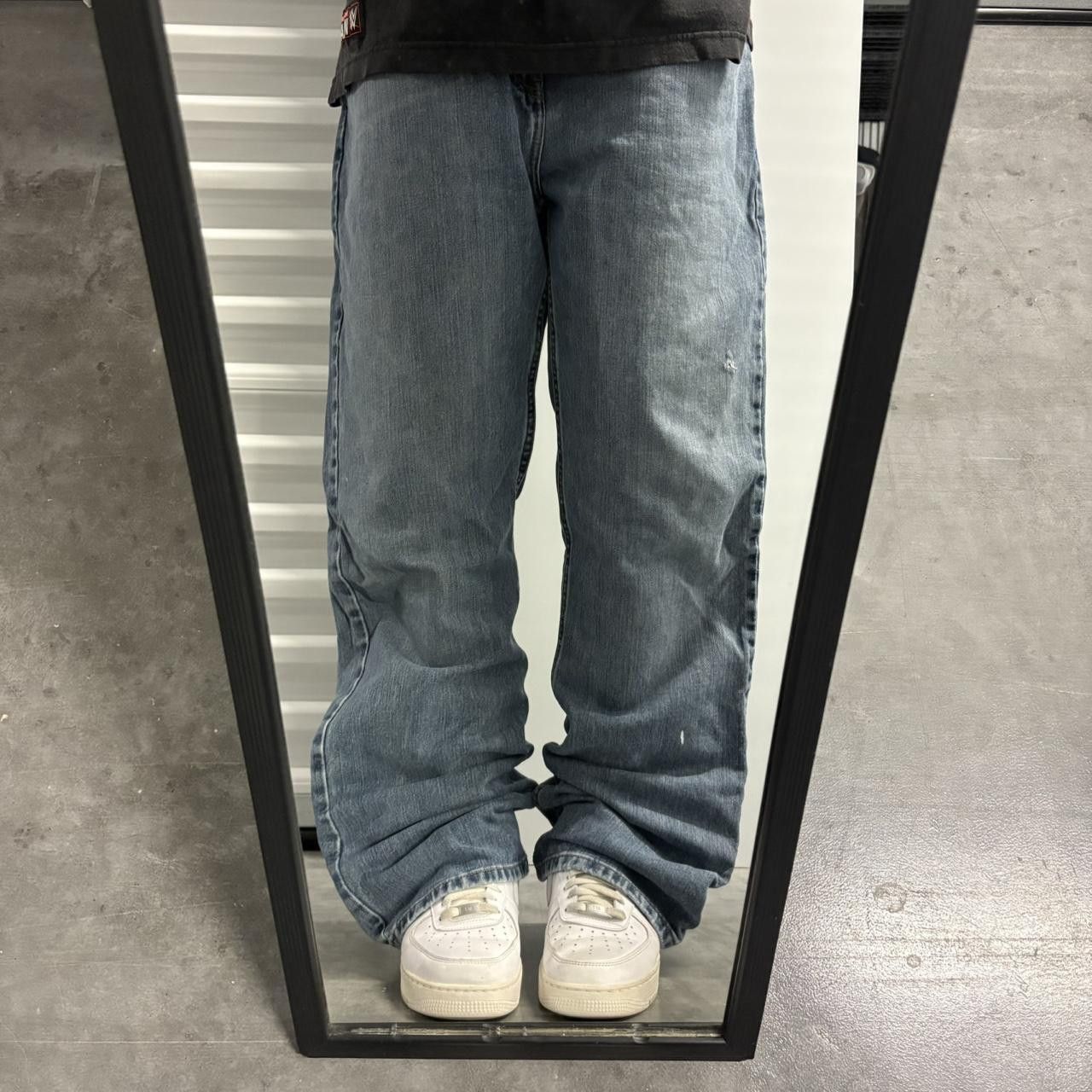 Vintage Crazy Vintage Y2K/2000s Baggy Wideleg Medium Blue Wash Skater Style Denim Jeans! Size US 36 / EU 52 - 1 Thumbnail