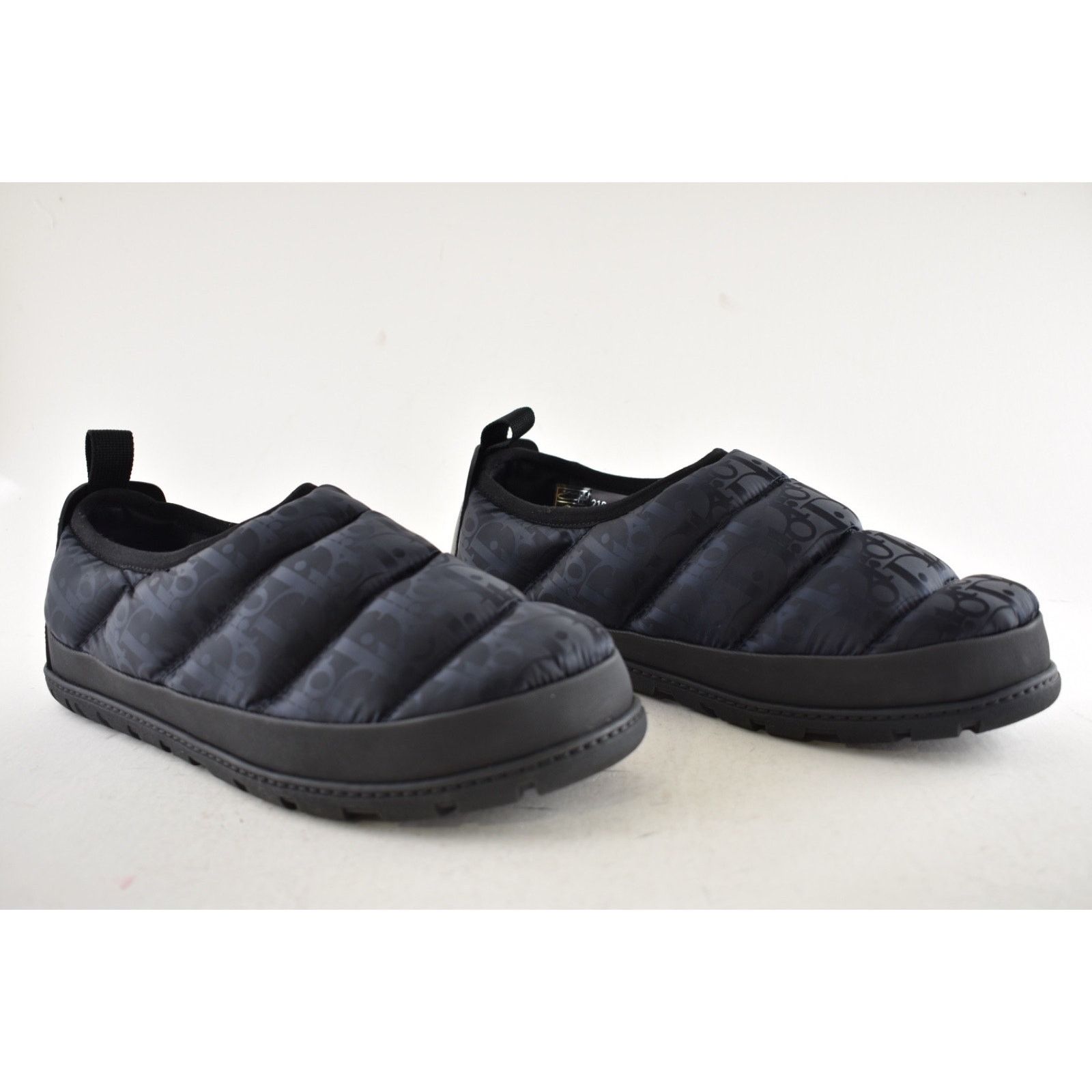 Dior Dior Mens Snow Slipper Navy Blue Oblique Black Flat 44 11 Size US 11 / EU 44 - 4 Thumbnail
