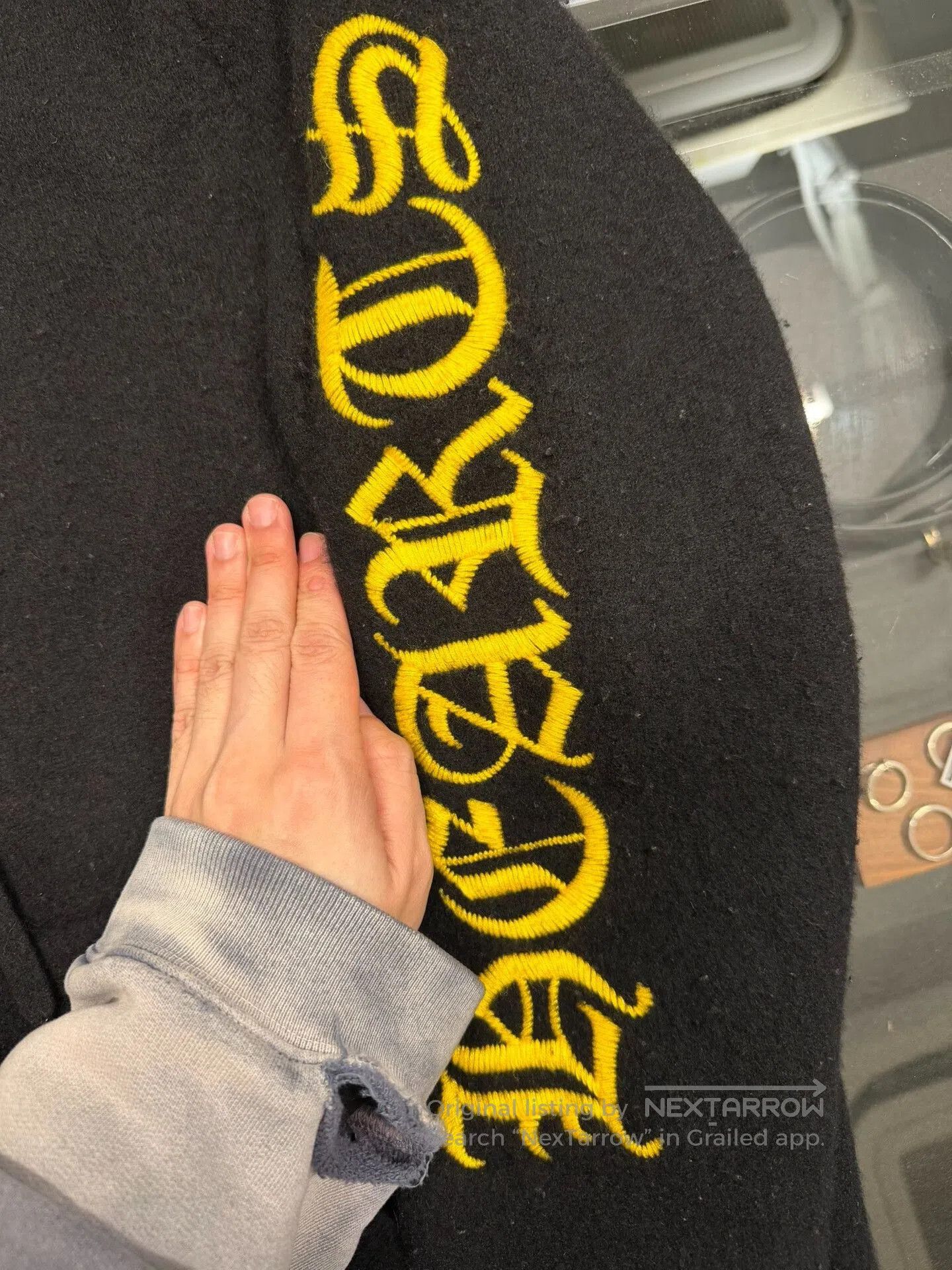 Chrome Hearts Chrome Hearts Black Cashmere Zip Hoodie L. Size US L / EU 52-54 / 3 - 3 Thumbnail