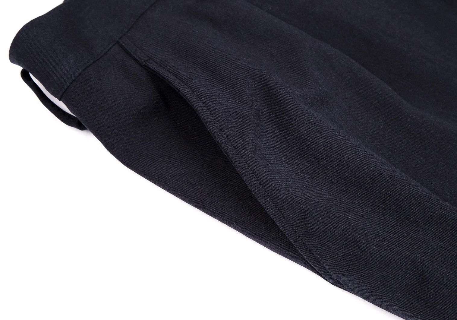 Yohji Yamamoto Yohji Yamamoto Wool Gabardine Zip Pants Navy 2 Size US 32 / EU 48 - 6 Thumbnail
