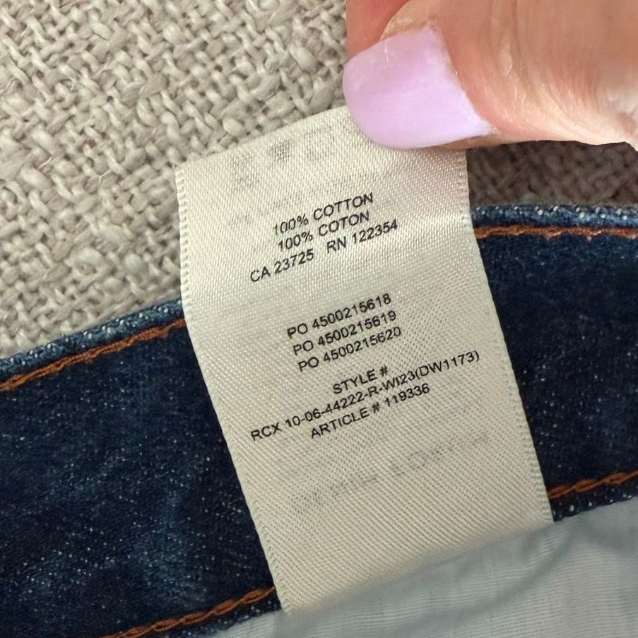 Other Denim Forum Farrah High Rise Wide Leg Jeans Sz 28 Size 28" / US 6 / IT 42 - 5 Thumbnail