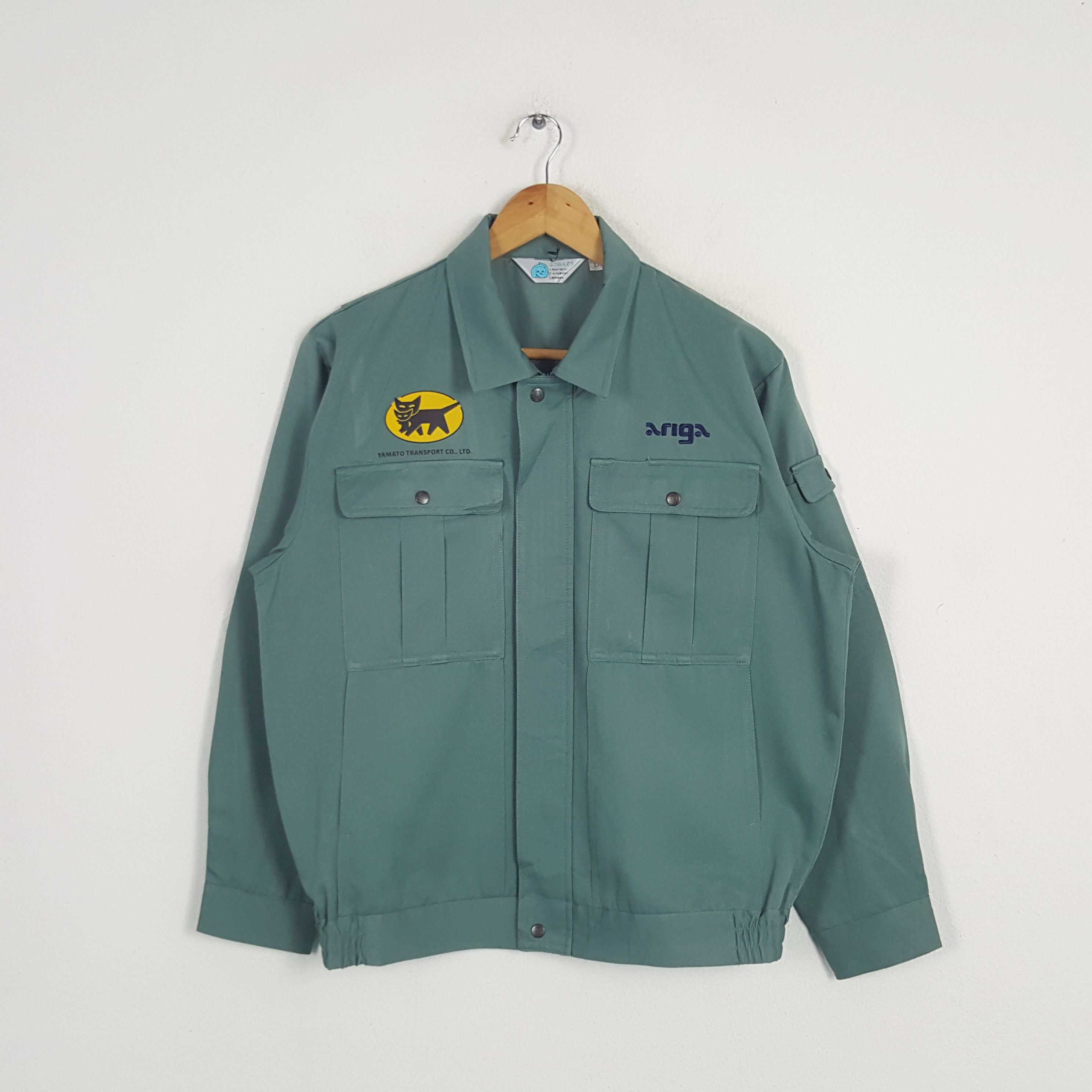 Japanese Brand × Vintage Vintage Yamato Transport Japanese Custom Staff Jacket Size US L / EU 52-54 / 3 - 3 Thumbnail