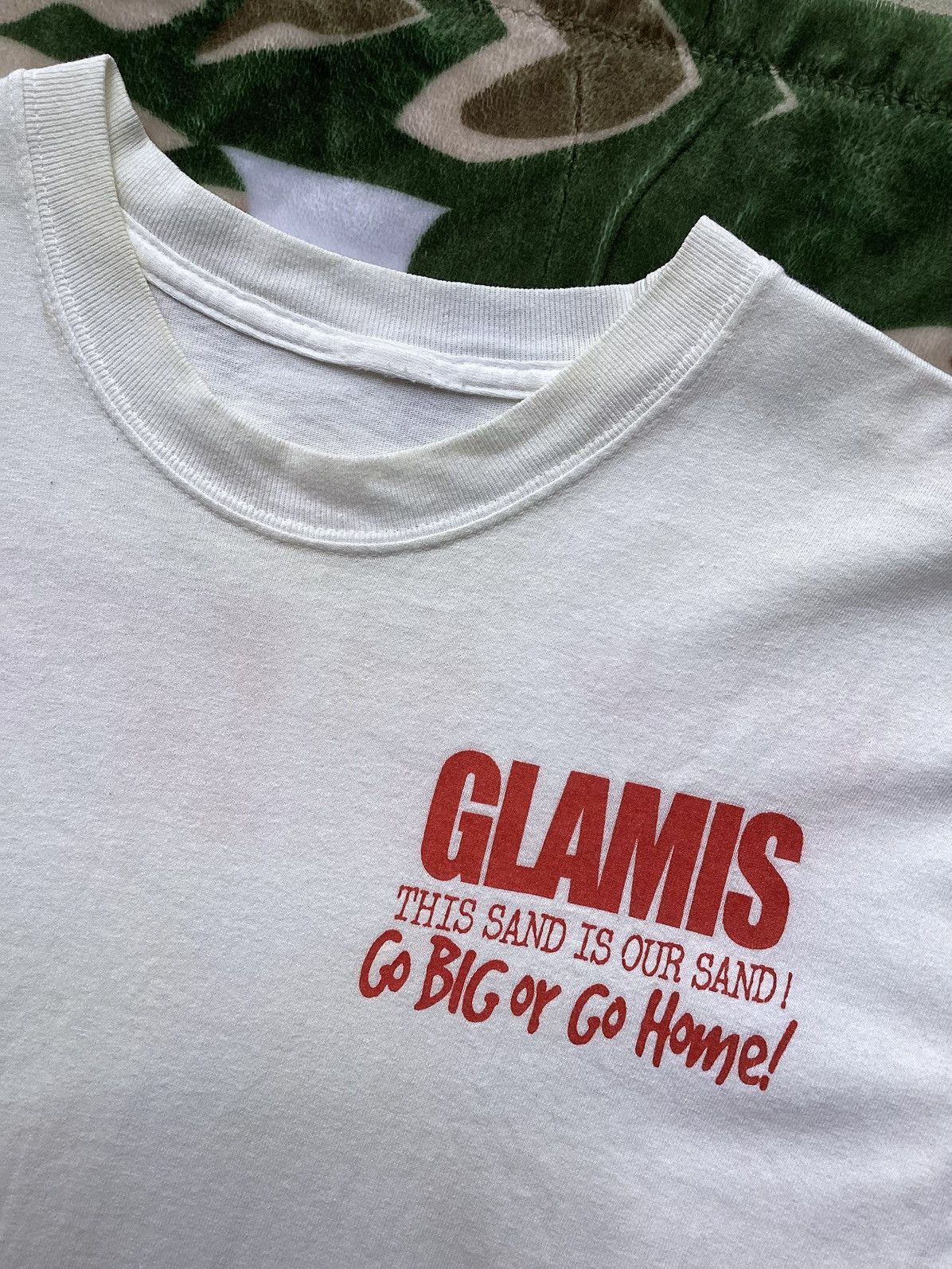 Other × Vintage Vintage 90s Glamis go big or go home save our sand dunes tee Size US L / EU 52-54 / 3 - 3 Thumbnail