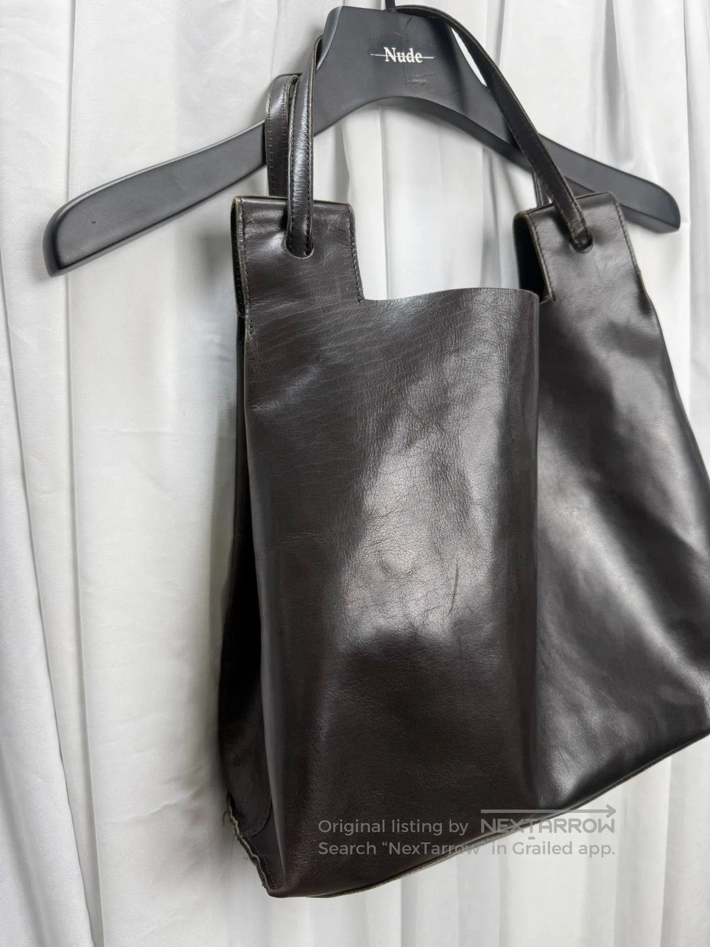 Y's Yohji Yamamoto Y's Leather Handbag. Size ONE SIZE - 2 Thumbnail
