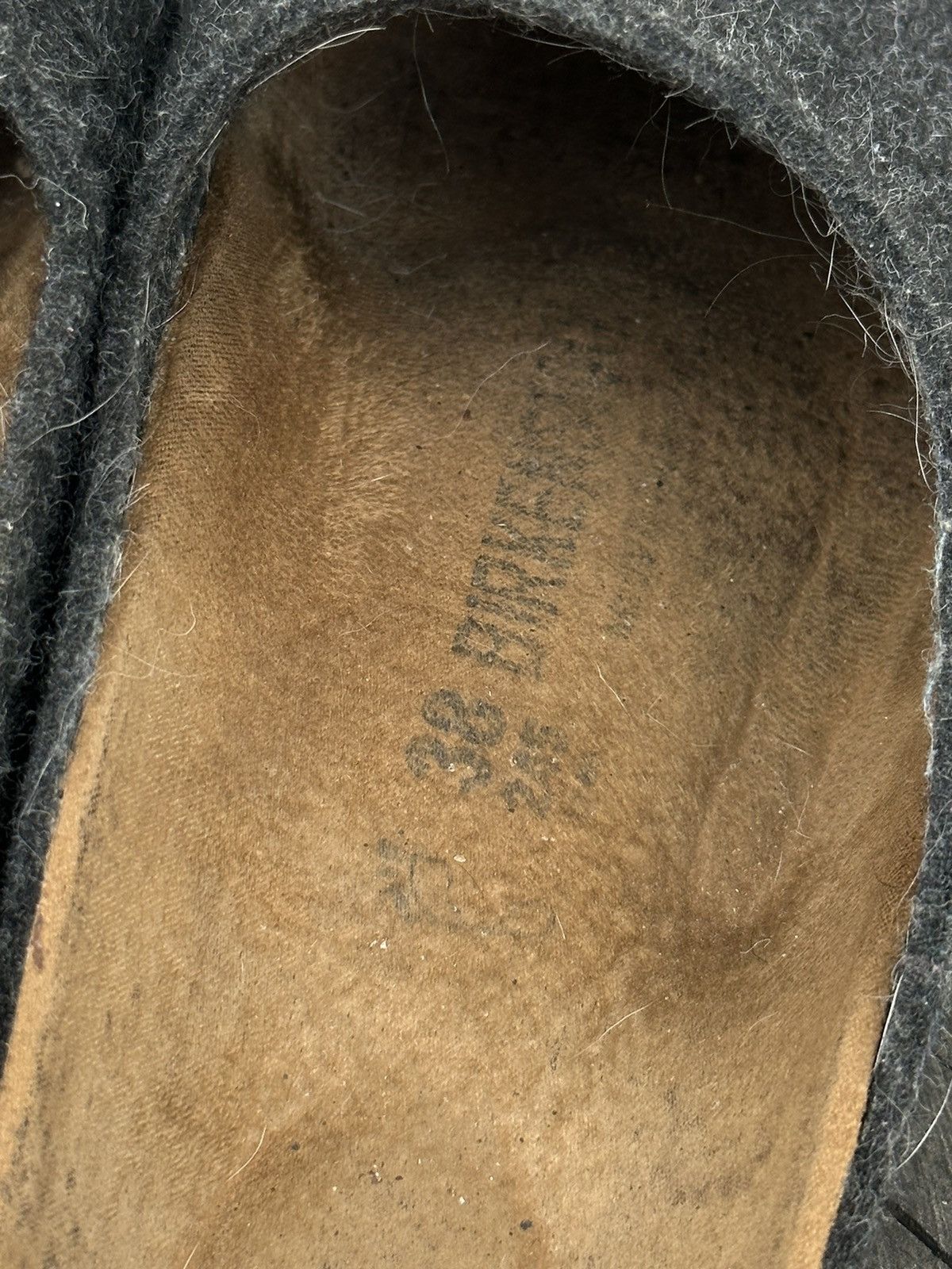 Birkenstock × Vintage Birkenstock Boston Wool Sandals Slippers Size US 8 / IT 38 - 6 Thumbnail