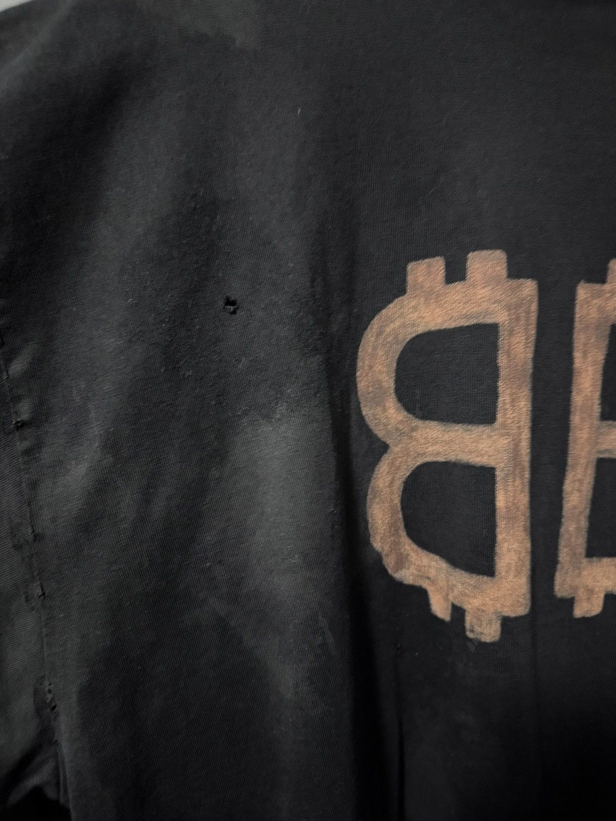 Balenciaga Balenciaga Crypto BB Oversized Tee BLUELLE🌊 Size US S / EU 44-46 / 1 - 3 Thumbnail