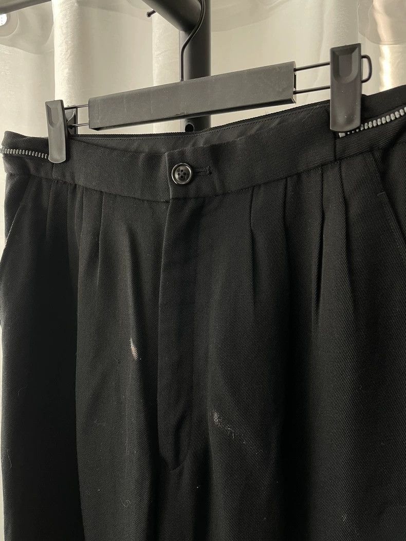 Comme des Garcons Comme des Garcons size m Black slacks pants Size US 28 / EU 44 - 3 Thumbnail