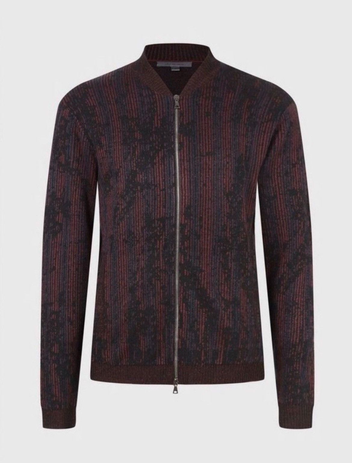 John Varvatos Jacquard cardigan. Size small Size US S / EU 44-46 / 1 - 8 Thumbnail