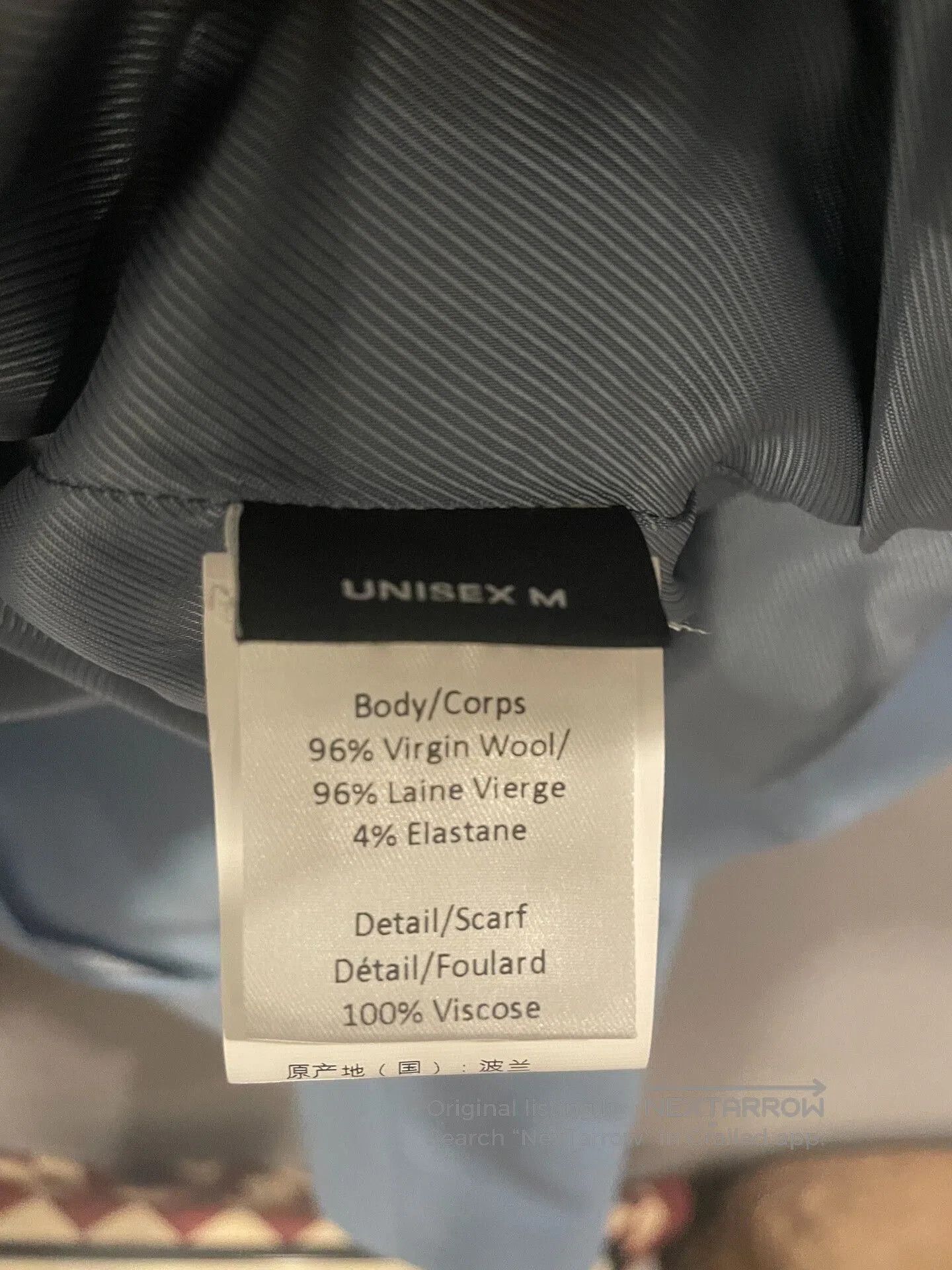 Y/Project y project secret scarf blazer in size M. Size M / US 6-8 / IT 42-44 - 2 Thumbnail