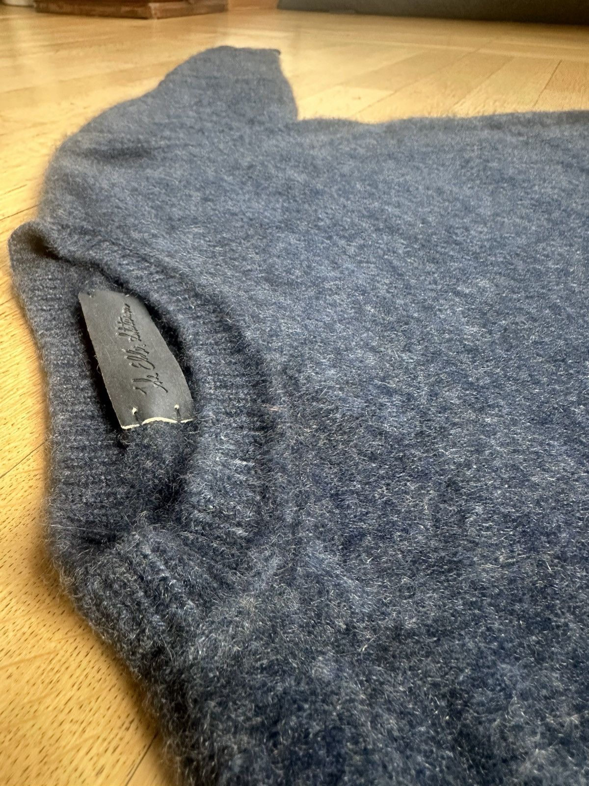 The Elder Statesman The Elder Statesman Blue super soft cashmere sweater Size US L / EU 52-54 / 3 - 4 Thumbnail