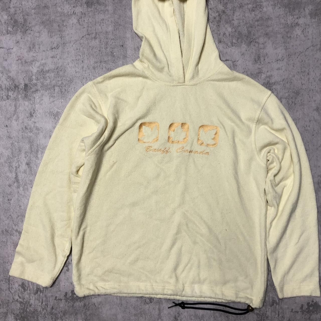 Other Cream and tan vintage hoodie with a relaxed fit hoodie Size S / US 4 / IT 40 - 1 Thumbnail