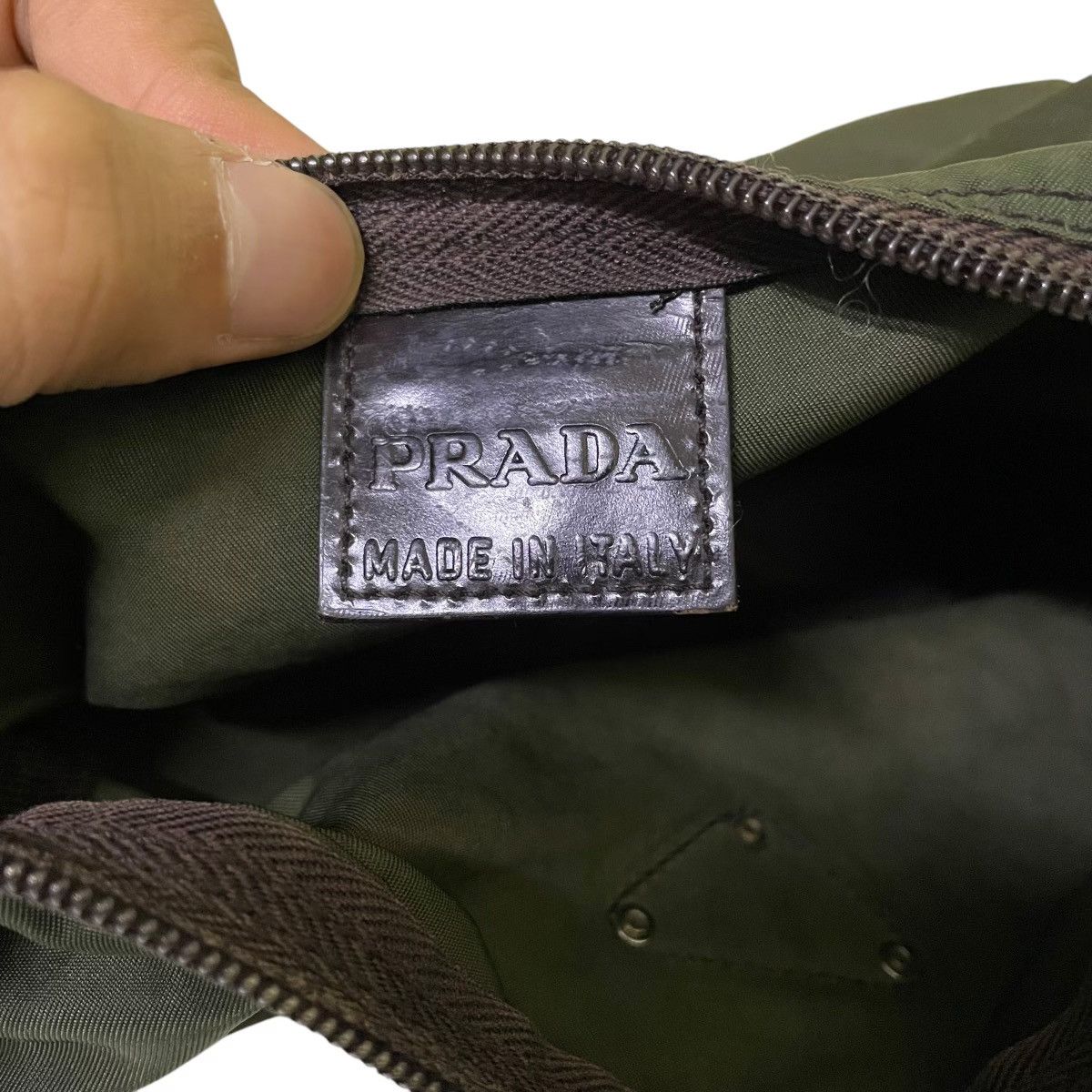 Prada PRADA TESSUTO Nylon Clutch Cosmetic Bag Size ONE SIZE - 6 Thumbnail