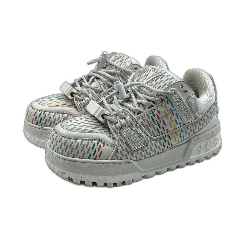 Louis Vuitton Louis Vuitton Rainbow Striped Trainers Size 36 Size US 5 / EU 37 - 1 Thumbnail