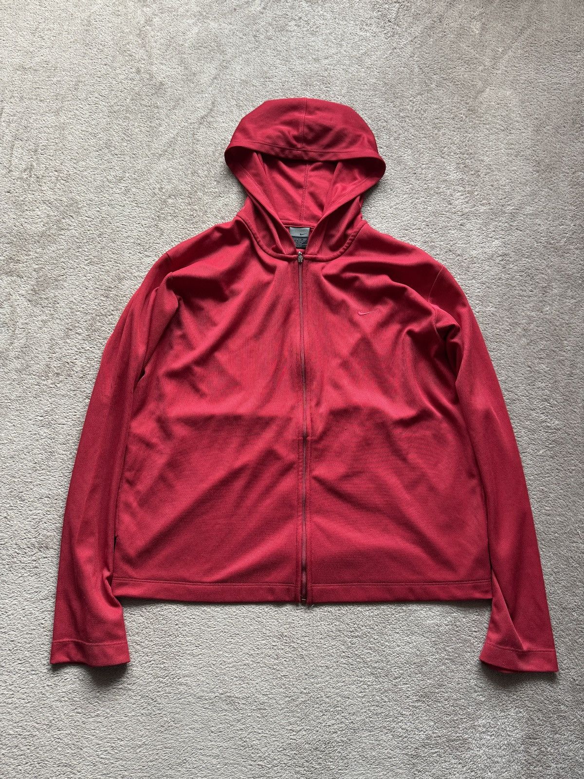 Nike Nike vintage zip hoodie mini swoosh Y2K Size XL / US 12-14 / IT 48-50 - 1 Thumbnail