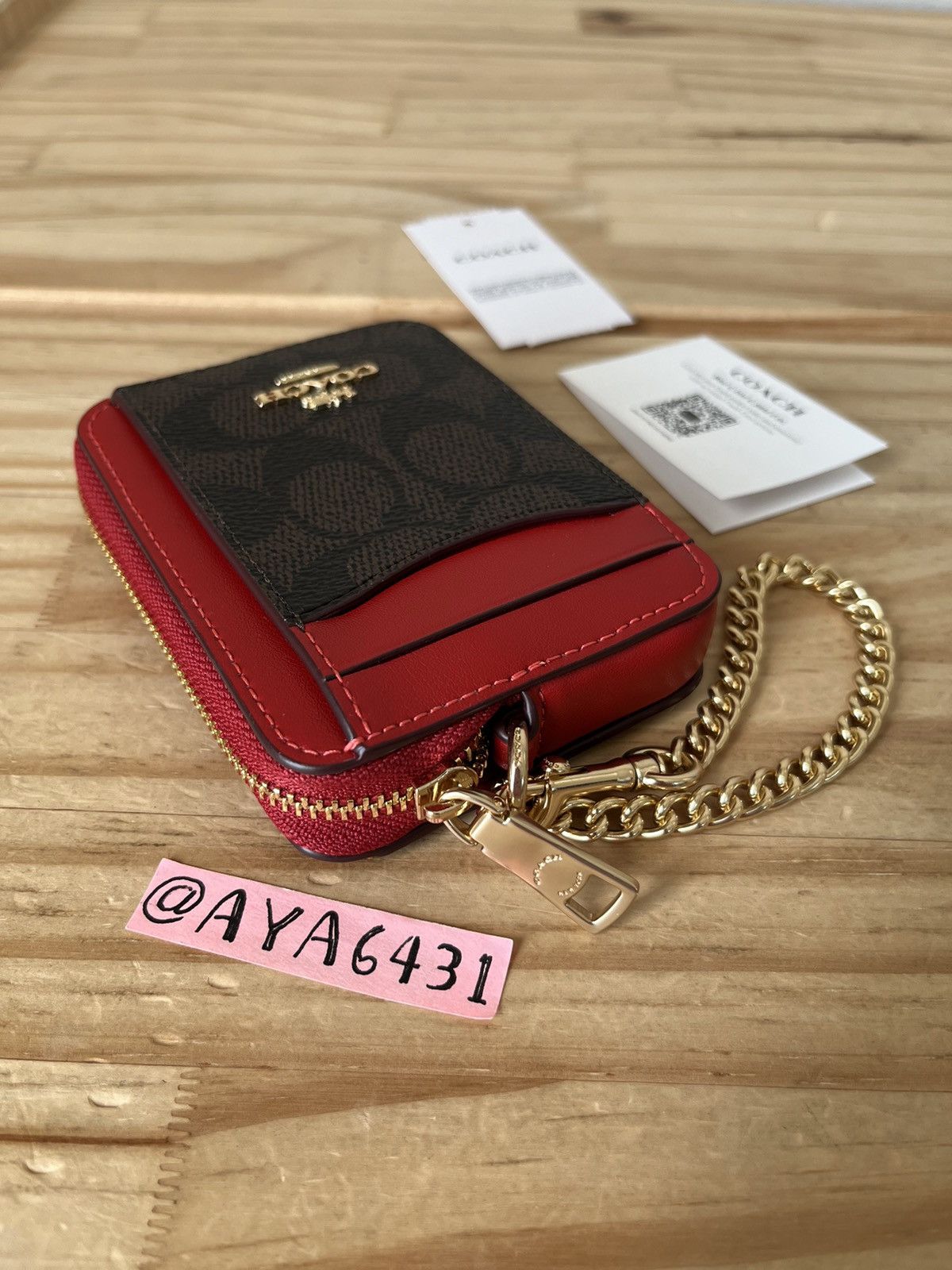 Coach Coach Card Case Size ONE SIZE - 3 Thumbnail