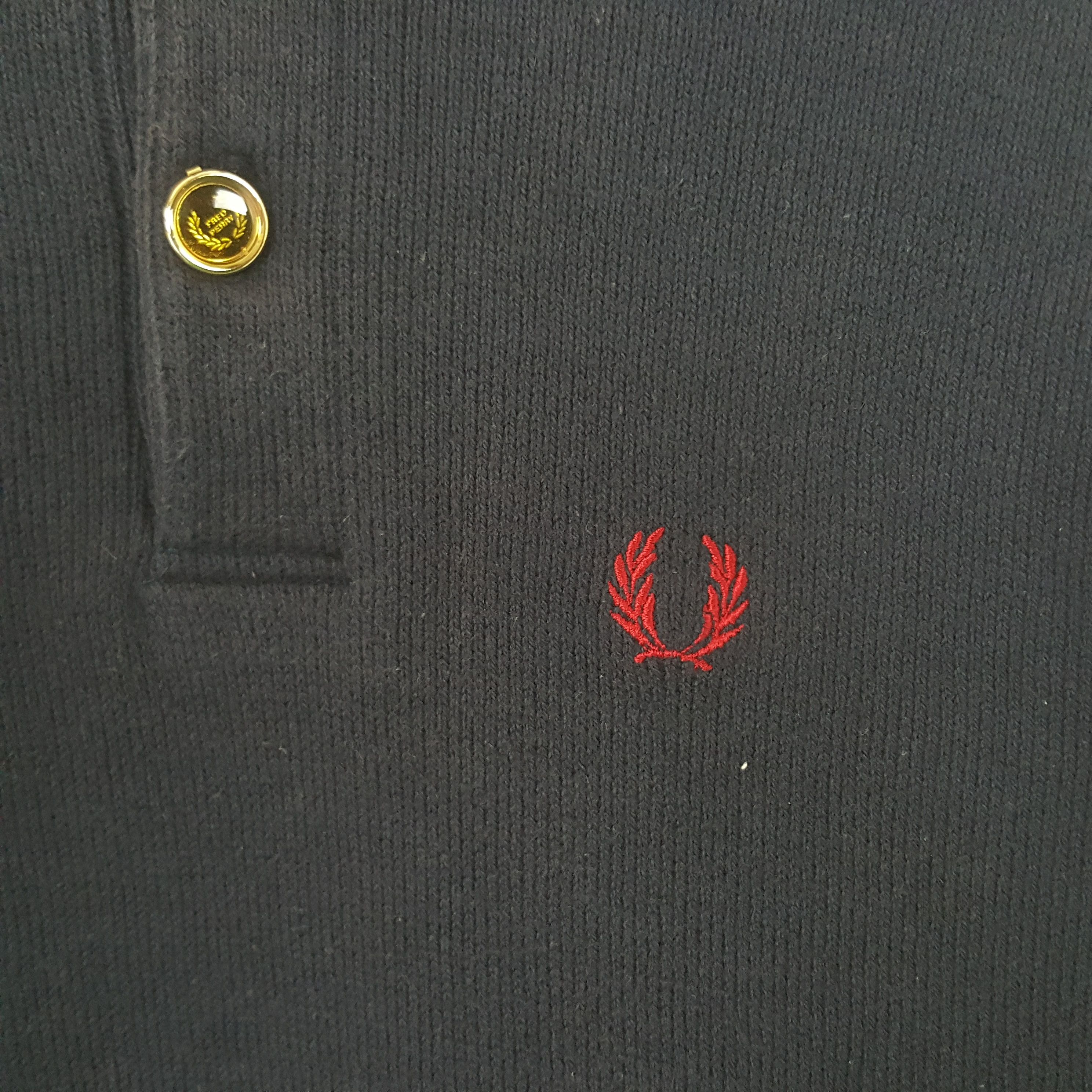 Fred Perry × Vintage Vintage Fried Perry Casual Style Collar Sweatshirt Size US M / EU 48-50 / 2 - 2 Thumbnail