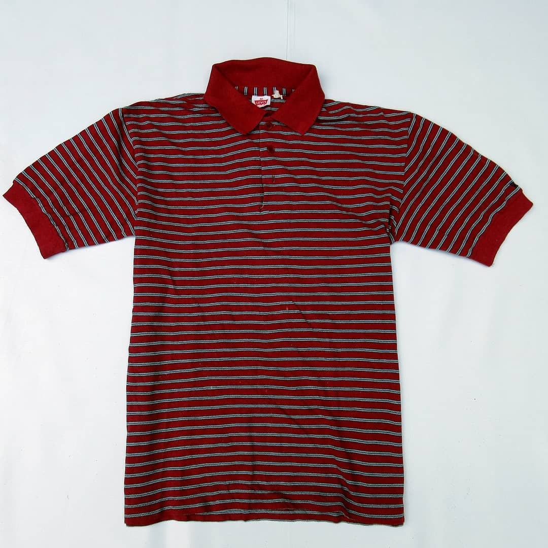 Levi's Levis Vintage Red Stripes polo shirt red stripes Size Small Size US S / EU 44-46 / 1 - 1 Preview