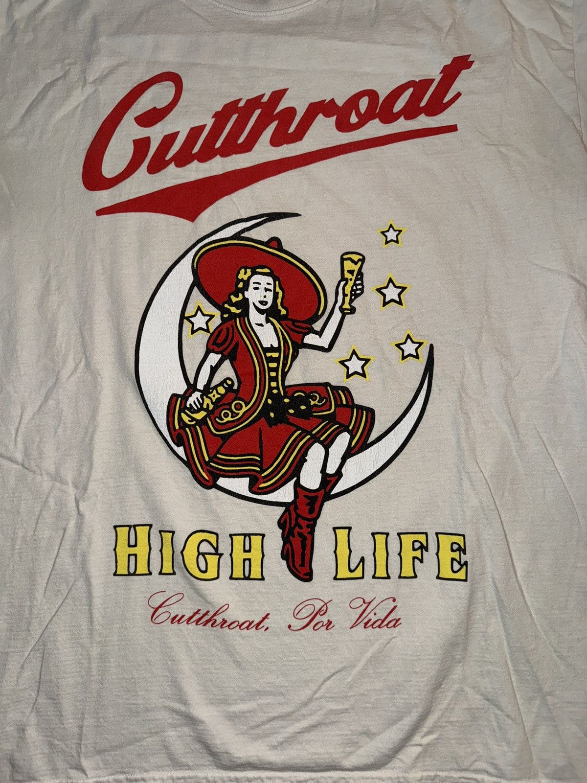 Other Cutthroat LA Miller High Life Streetwear Graphic T-shirt Size US L / EU 52-54 / 3 - 2 Thumbnail