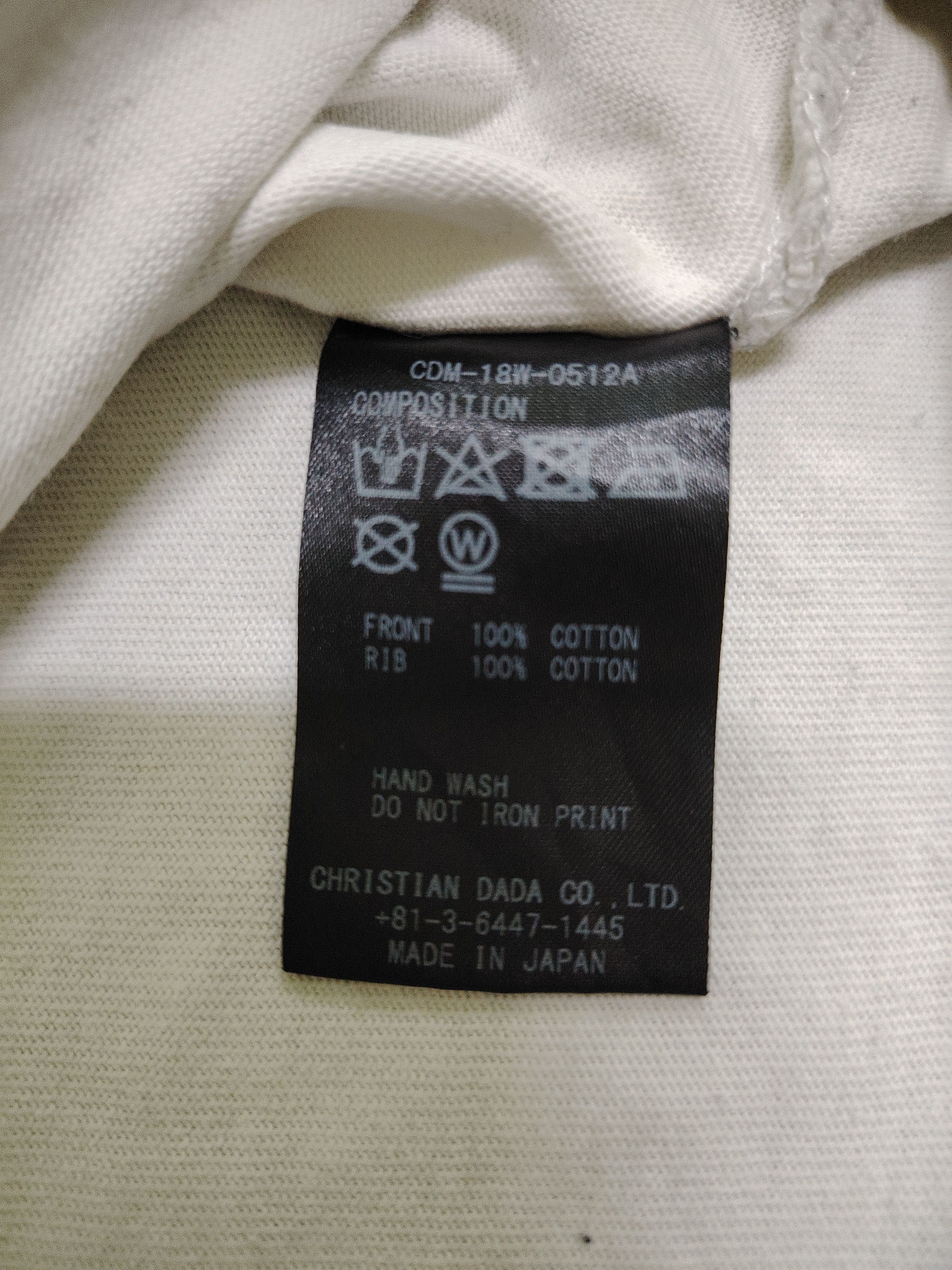 Christian Dada × Kappa Kappa x Christian Dada Long Sleeve T-Shirt Size US S / EU 44-46 / 1 - 6 Thumbnail