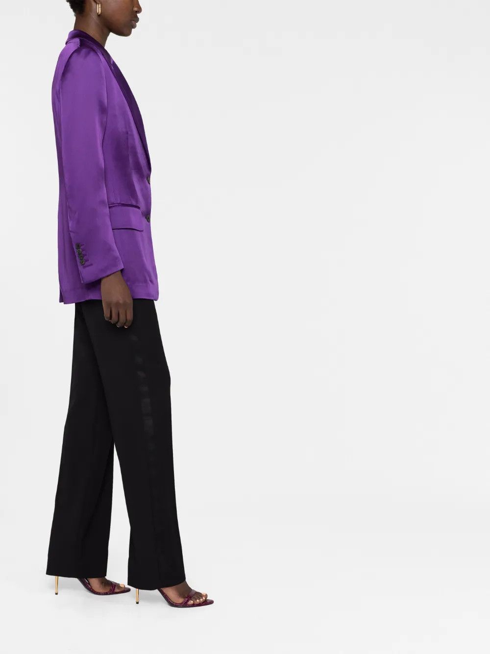Tom Ford o1y0126 Blazer in Purple Size M / US 6-8 / IT 42-44 - 4 Thumbnail
