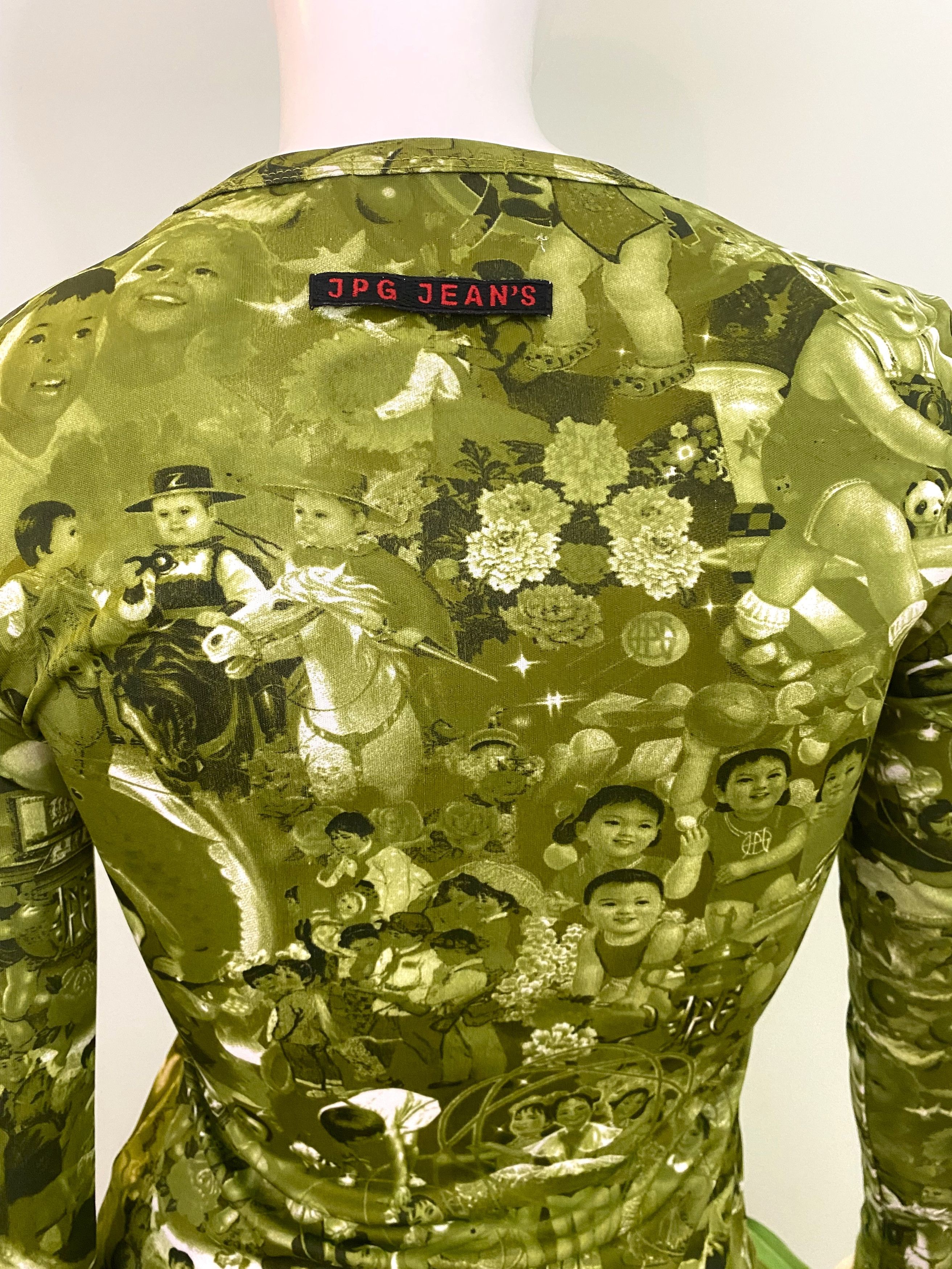 Jean Paul Gaultier Jean Paul Gaultier Chinese Children Baby Propaganda Top Size S / US 4 / IT 40 - 6 Thumbnail