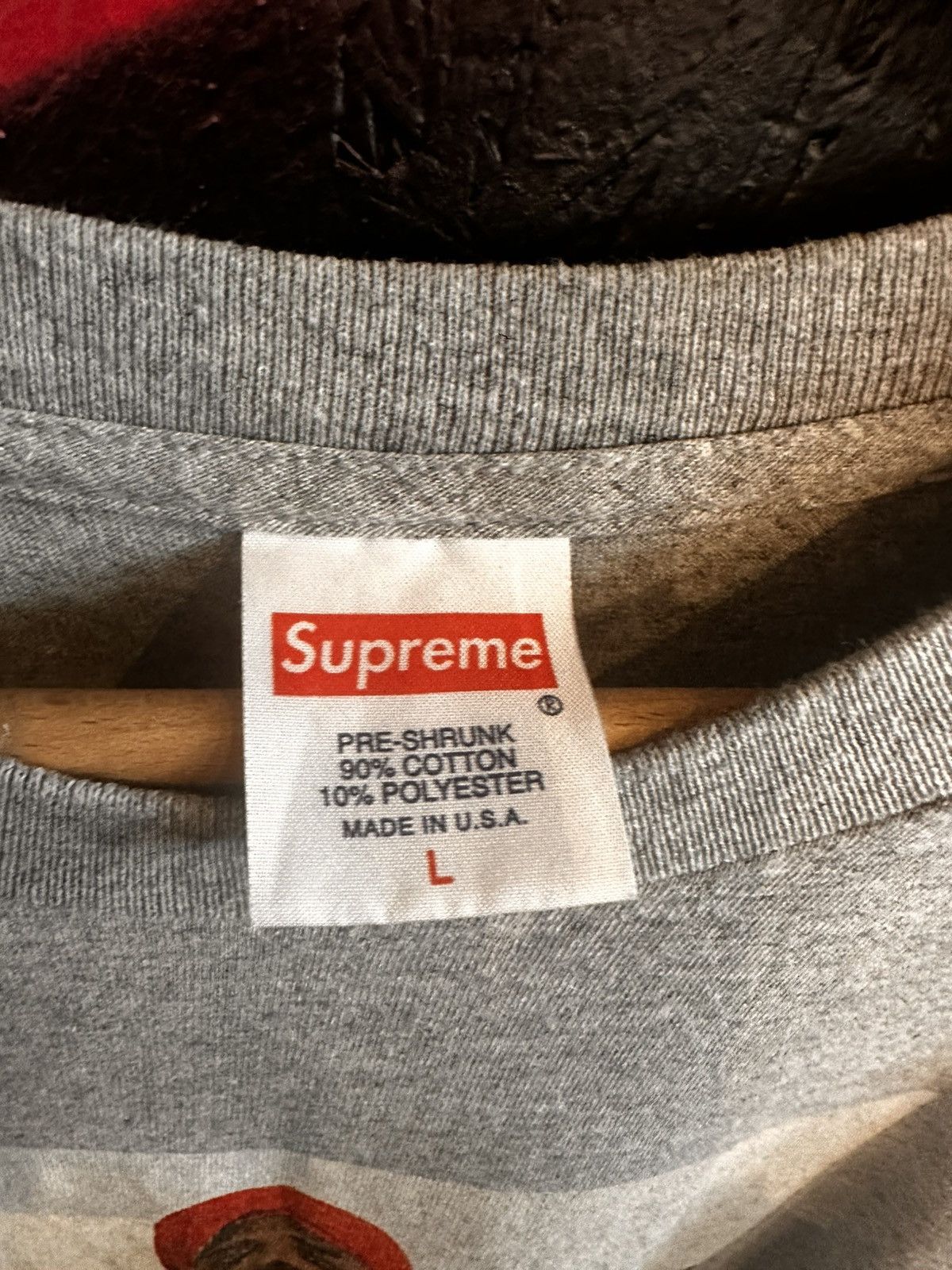 Supreme Supreme Gucci Mane T grey Size US L / EU 52-54 / 3 - 4 Thumbnail