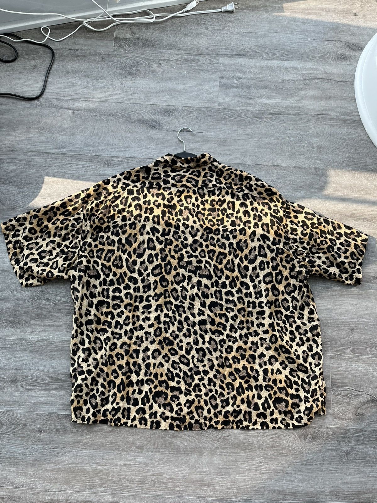 Kapital Kapital Silk Cupro Leopard Big Shirt, Brown Size US S / EU 44-46 / 1 - 5 Thumbnail