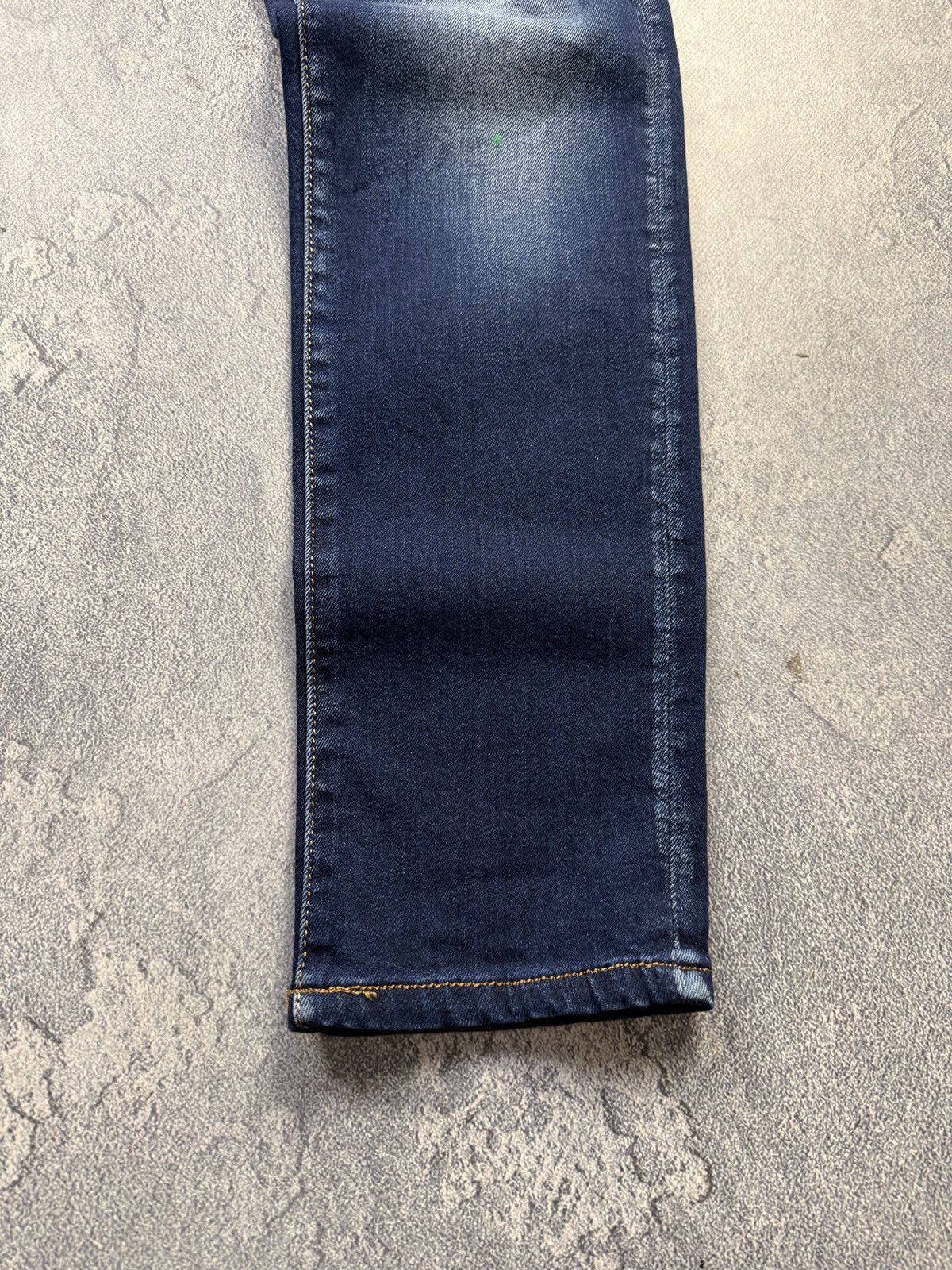 Dsquared2 Dsquared Jeans Italian Designer Navy Denim Rare Vintage Y2K Size US 34 / EU 50 - 5 Thumbnail