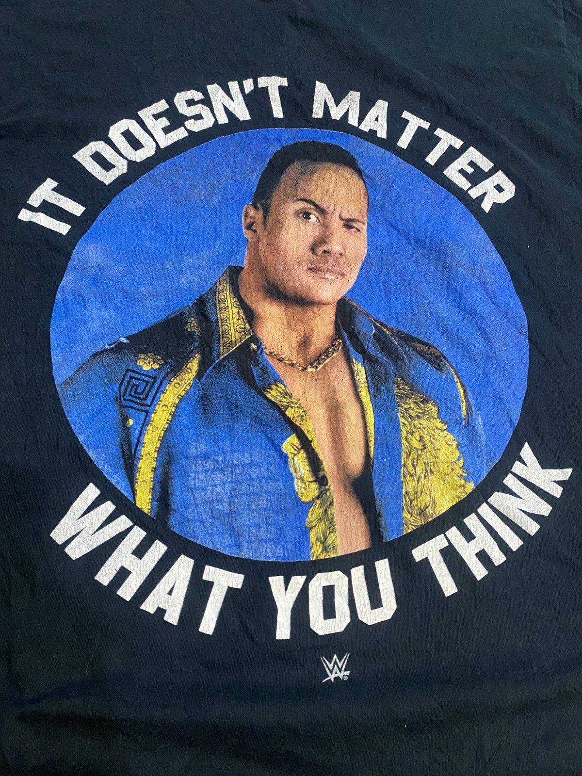 Travis Scott × WWE Vintage THE ROCK 2017 WWE wwf wrestling t shirt tee y2k Size US M / EU 48-50 / 2 - 4 Thumbnail