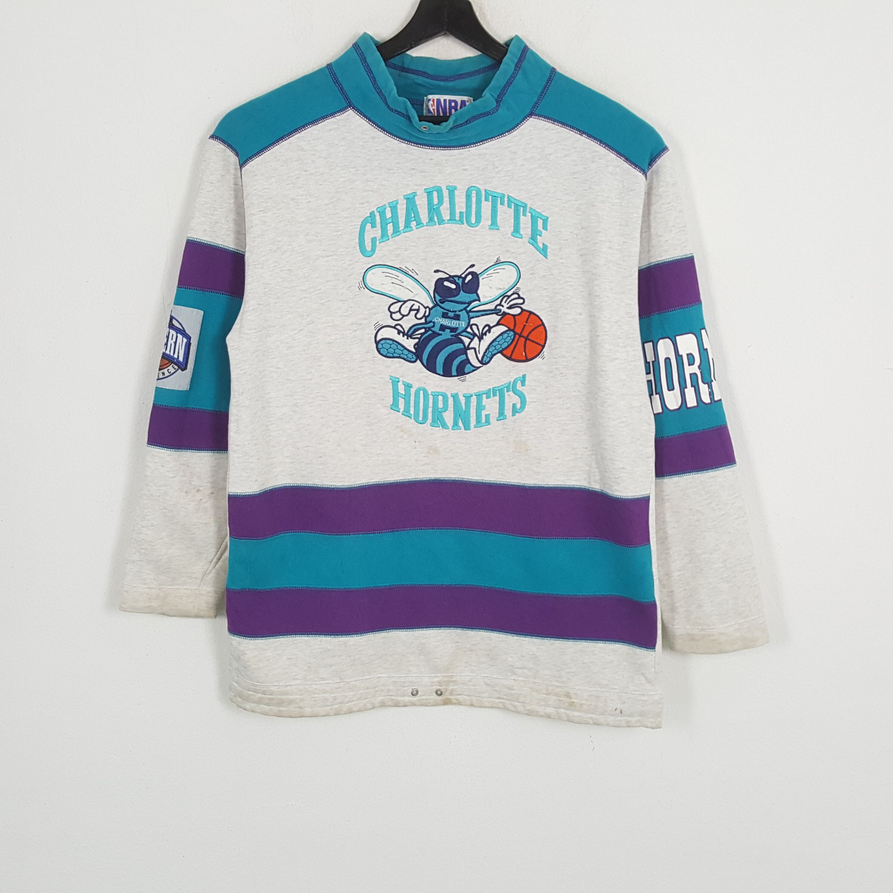 NBA NBA CHARLOTTE HORNETS Basketball Team Sweatshirt Size US M / EU 48-50 / 2 - 1 Thumbnail