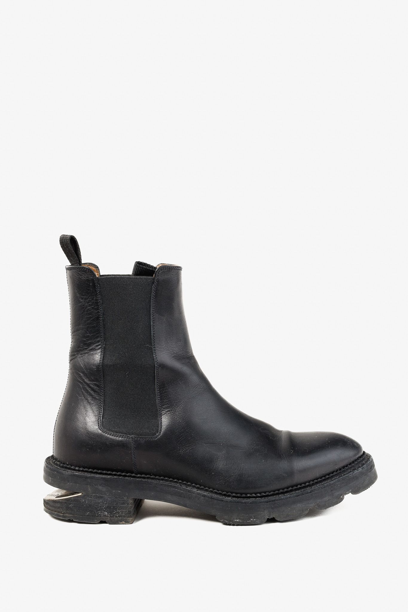 Alexander Wang Alexander Wang Andy Black Leather Chelsea Boot Size US 8 / IT 38 - 1 Thumbnail