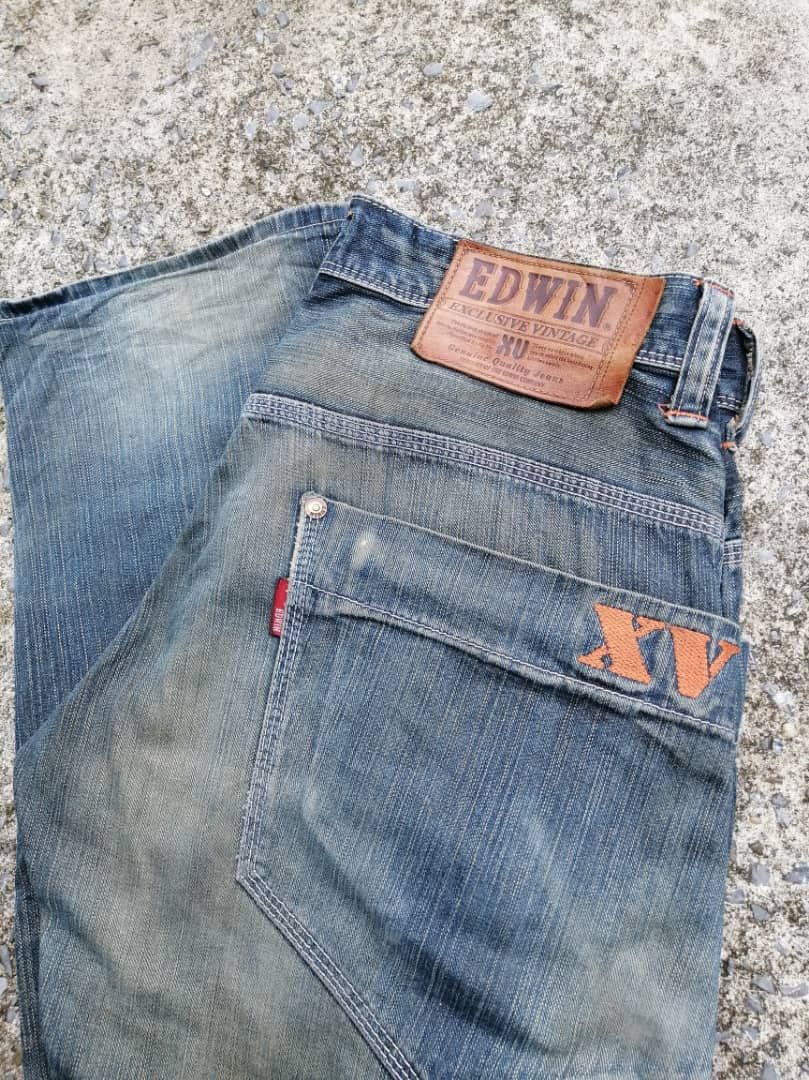 Edwin Edwin XV 465XVS Denim Jeans Size US 34 / EU 50 - 8 Thumbnail