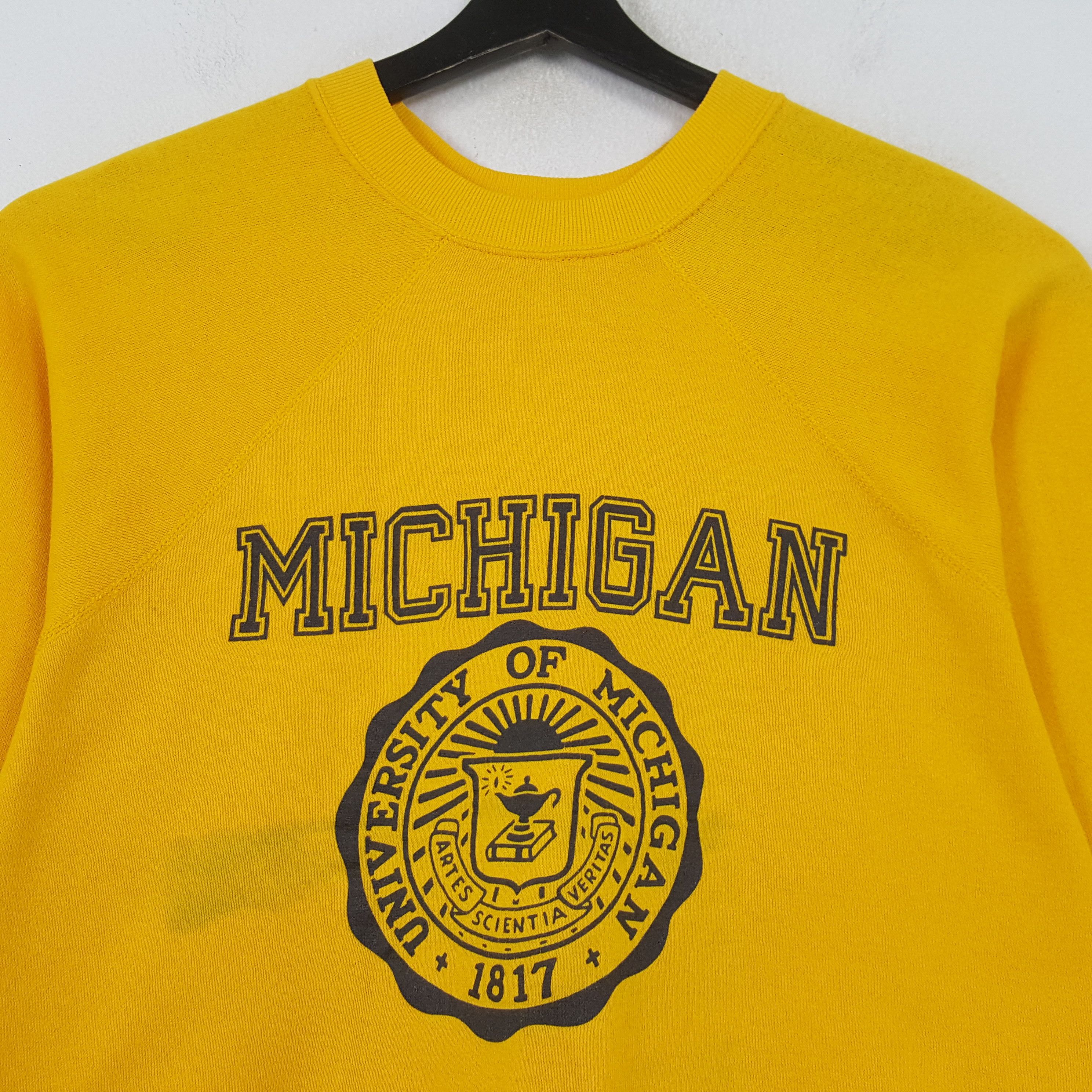 Vintage University Of MICHIGAN Vintage Sweatshirt C292N27 Size US S / EU 44-46 / 1 - 2 Thumbnail