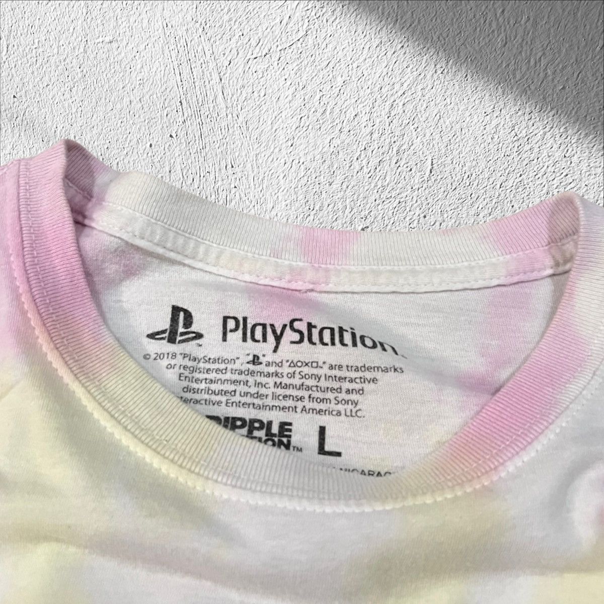 Playstation PlayStation 1994 Tie-Dye Multicolor Swirl Shirt Large Size US L / EU 52-54 / 3 - 3 Thumbnail