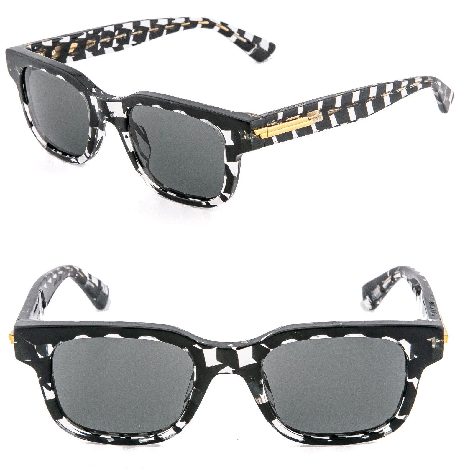 Bottega Veneta BOTTEGA VENETA 1411 BV1411S Black Unisex Sunglass 004 Size ONE SIZE - 1 Thumbnail