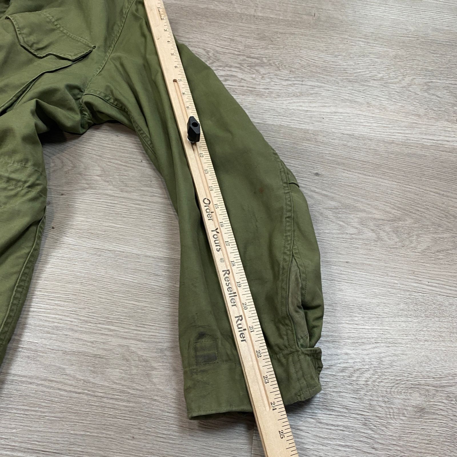 Vintage VTG OG 107 M 65 Field Sateen Hooded Military Jacket Medium Size US M / EU 48-50 / 2 - 7 Thumbnail