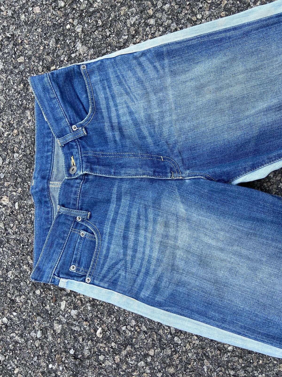 Japanese Brand × Vintage Straight Cutting Doubletone Denim Size US 30 / EU 46 - 3 Thumbnail
