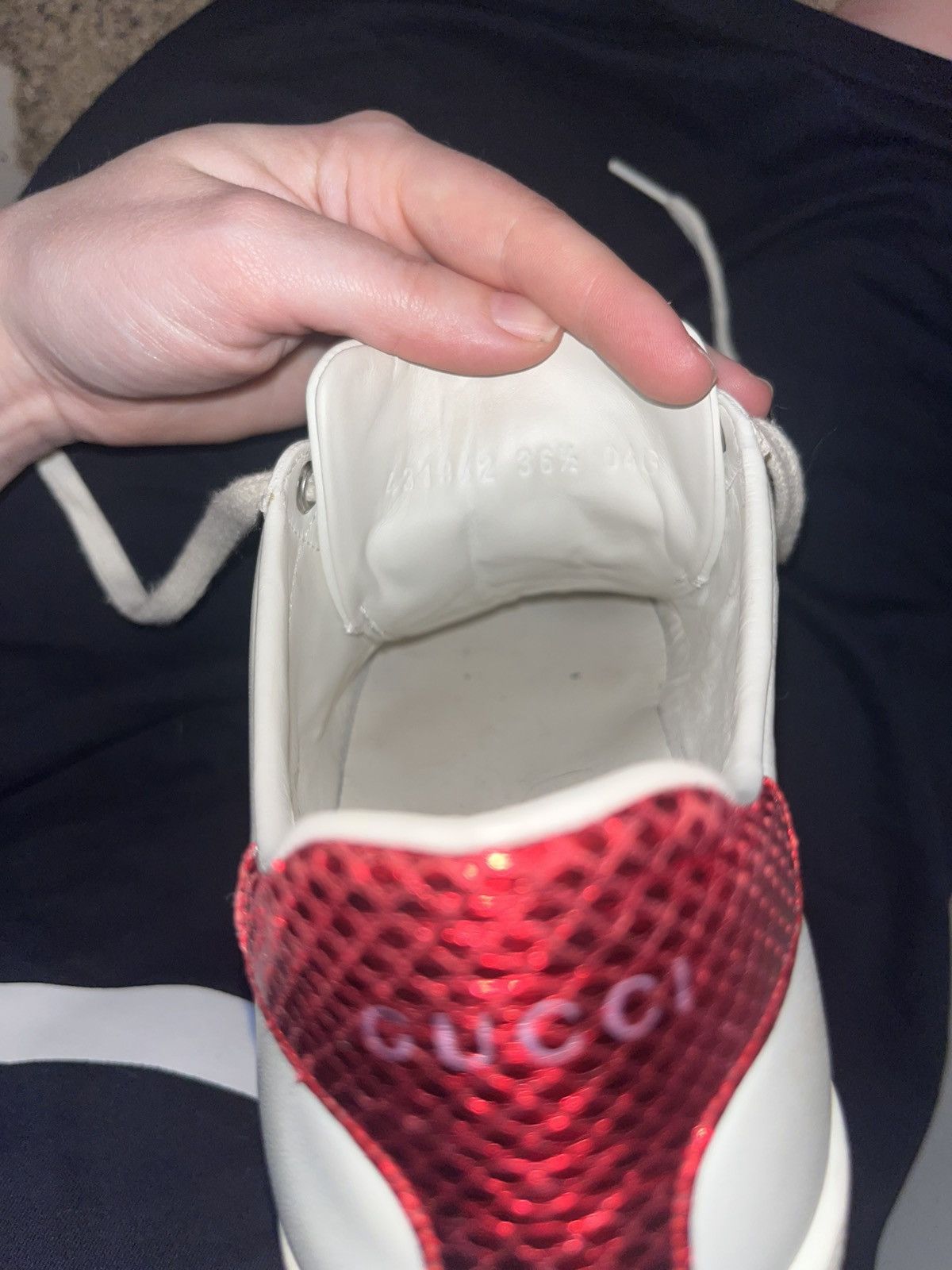 Gucci Gucci Ace Bee Sneakers Size US 6.5 / IT 36.5 - 6 Thumbnail