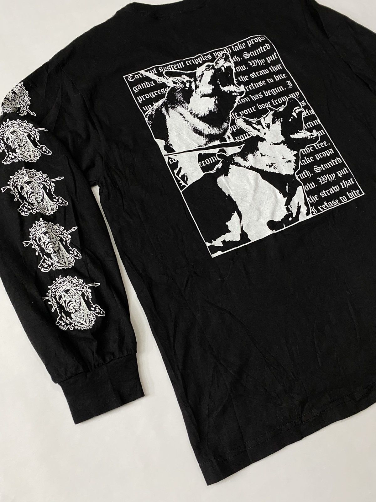 Band Tees × Vintage JESUS PIECE LONG SLEEVE TEE. Size US M / EU 48-50 / 2 - 10 Thumbnail