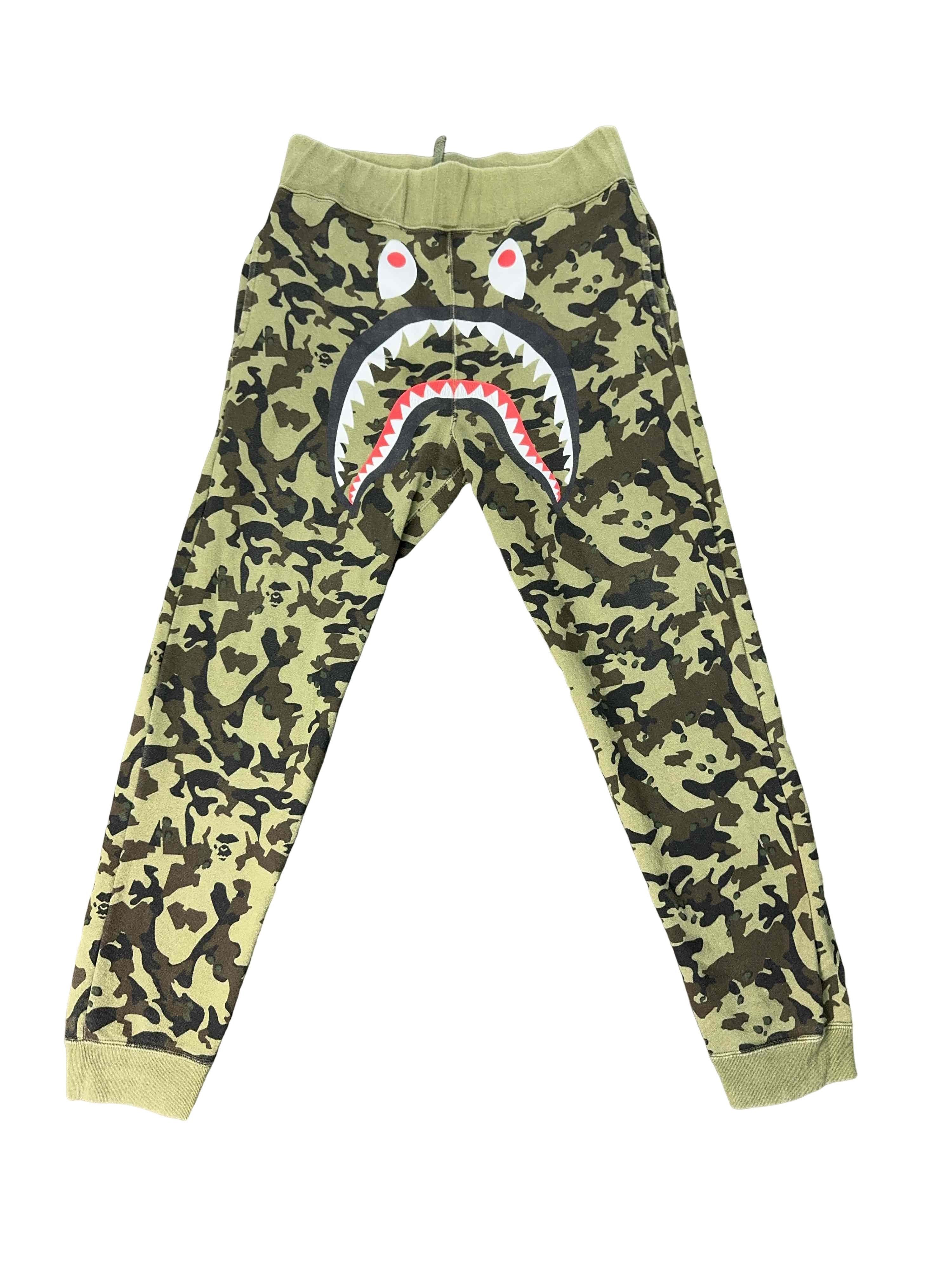 Bape × MCM MCM X Bape Camo Slim Sweat Pants Mens Medium | Grailed