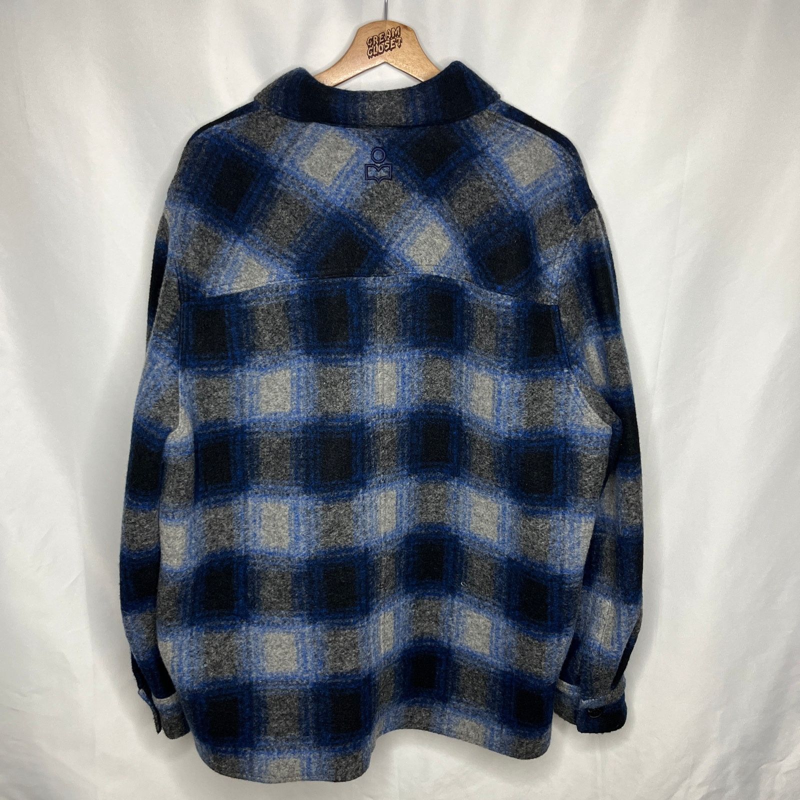 Isabel Marant Isabel Marant Plaid Flannel Kervon Wool Jacket Button Shirt Size US XL / EU 56 / 4 - 3 Thumbnail